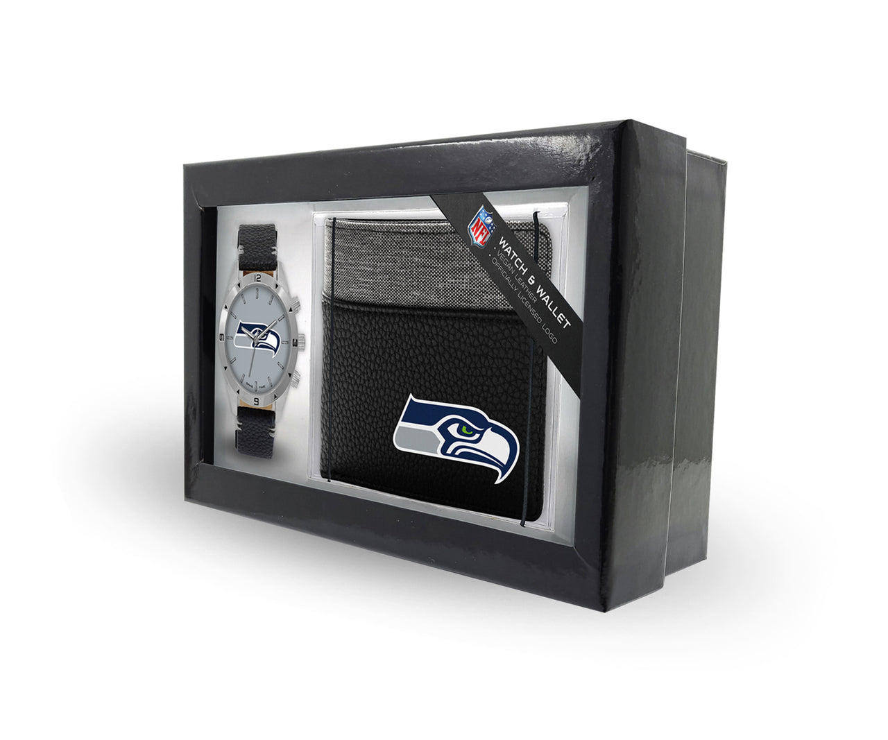 Combo Reloj Con Cartera Game Time Seahawks