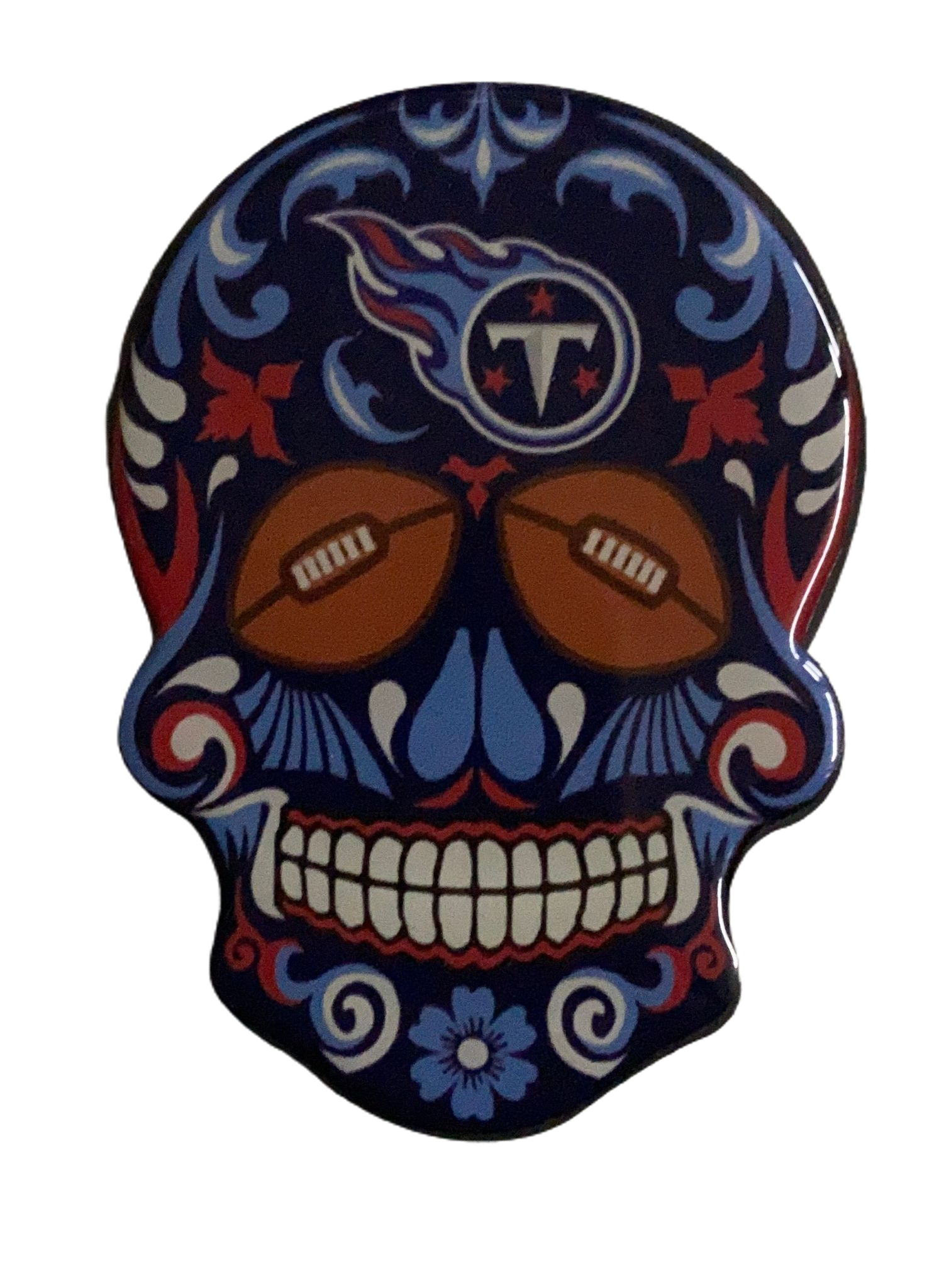 Imán Aminco Sugar Skull Magnet 3" Titans