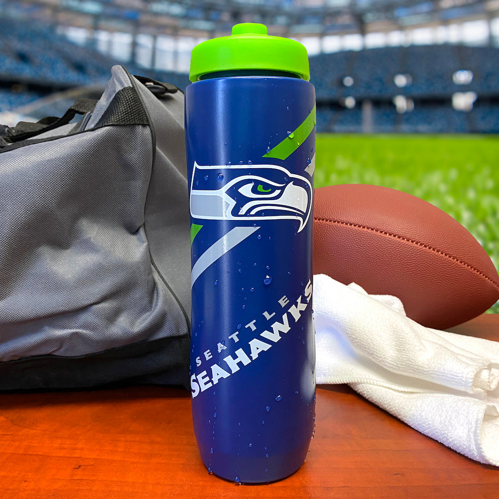 Botella Squeezy Water Bottle Seahawks