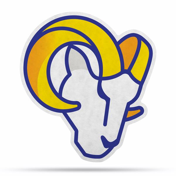 Banderín Premium Logo Rams