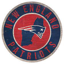 Letrero Madera Circle State Patriots