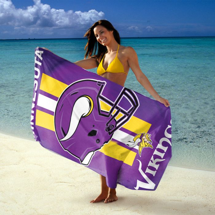 Toalla Fiber Beach Towel Vikings