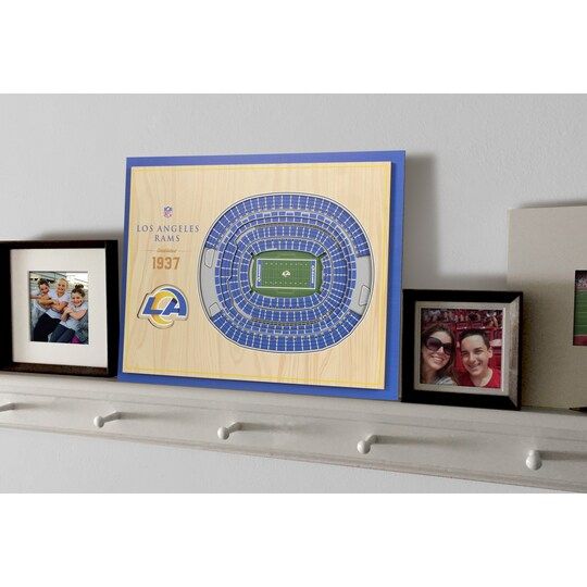 Cuadro 3D Stadium View Rams