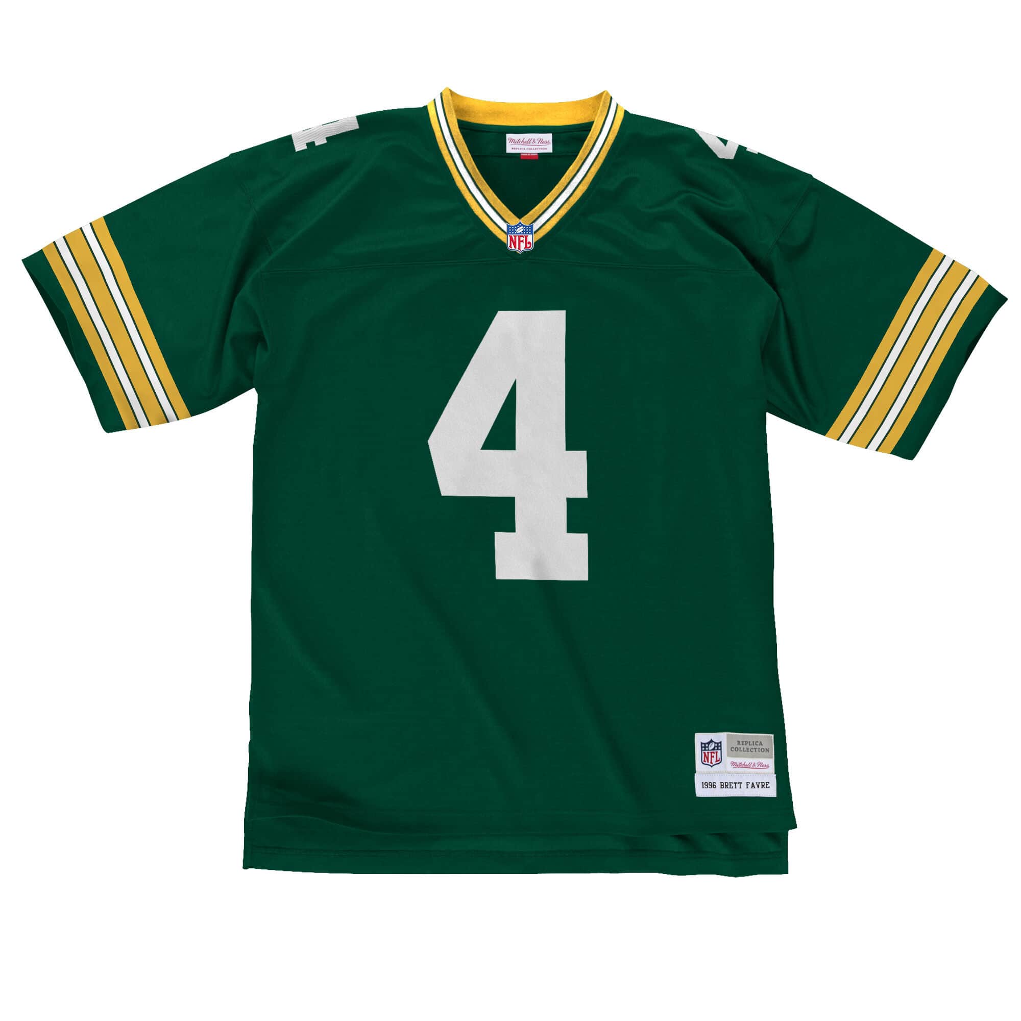 Jersey Mitchell & Ness Brett Favre Verde Packers