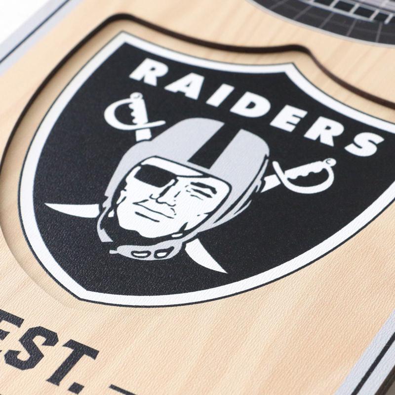 Cuadro Banner 3D Stadium Raiders