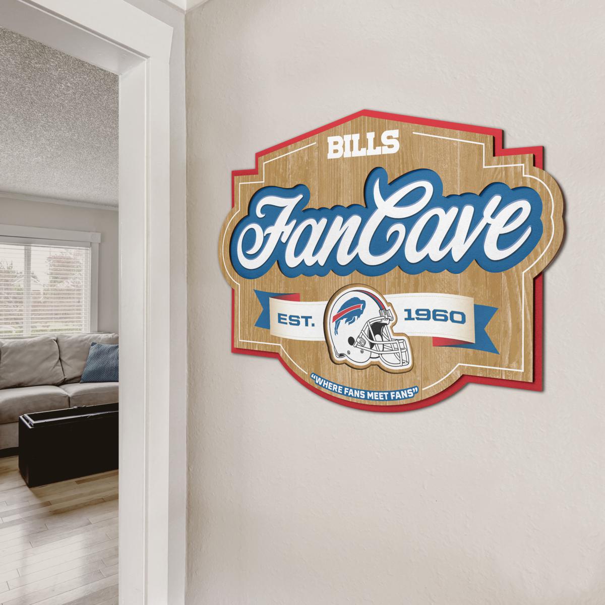 Letrero Madera Fan Cave 3D Sign Bills