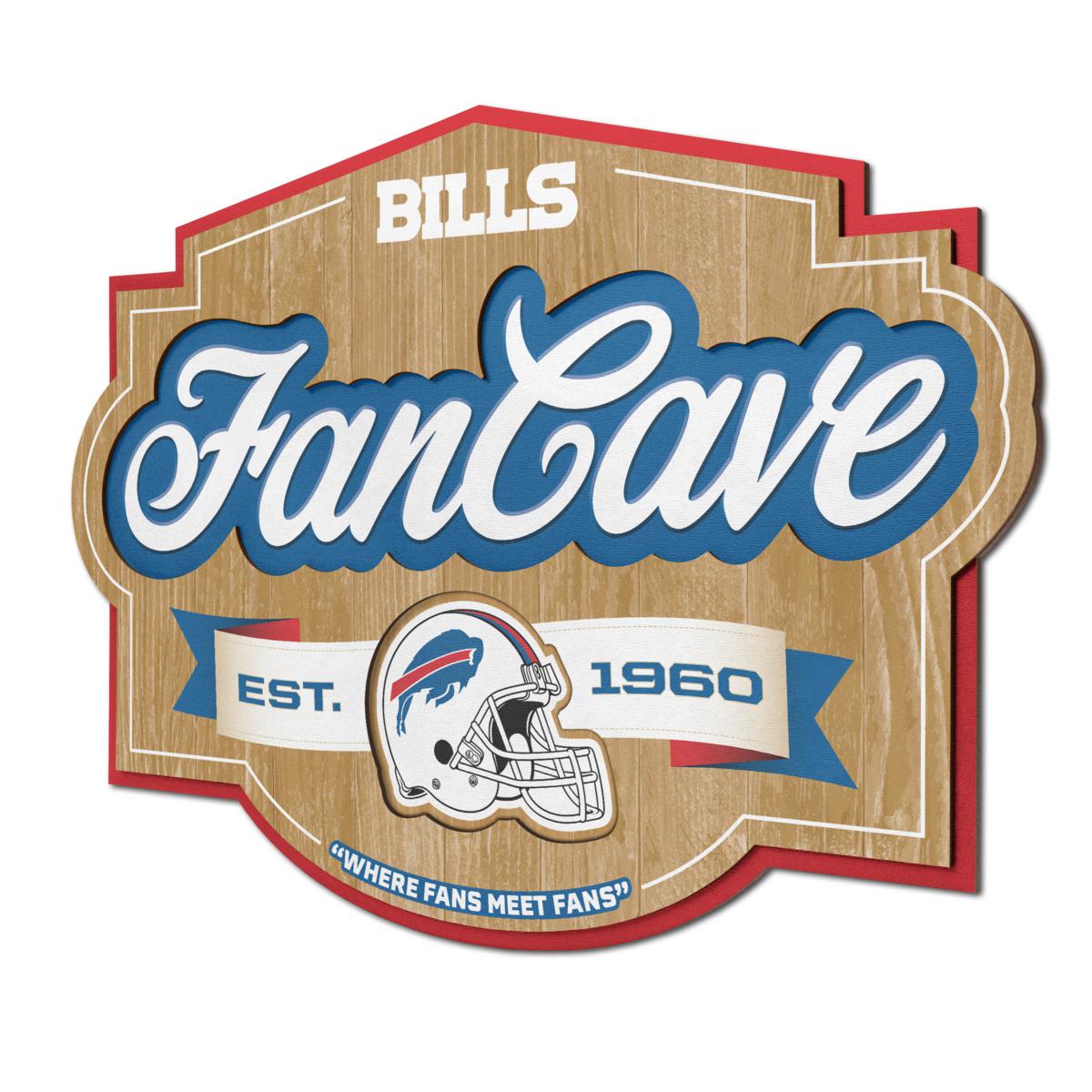 Letrero Madera Fan Cave 3D Sign Bills