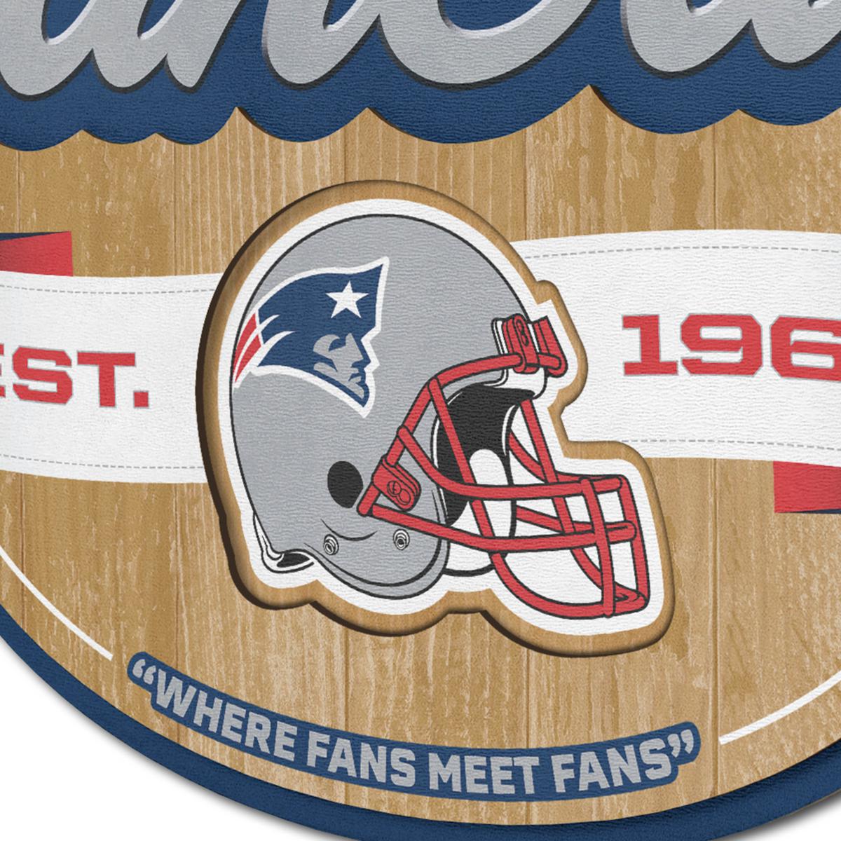 Letrero Madera Fan Cave 3D Sign Patriots