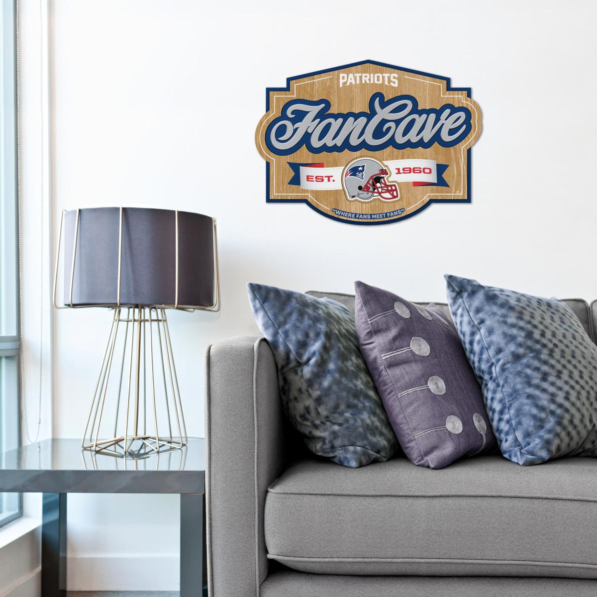 Letrero Madera Fan Cave 3D Sign Patriots