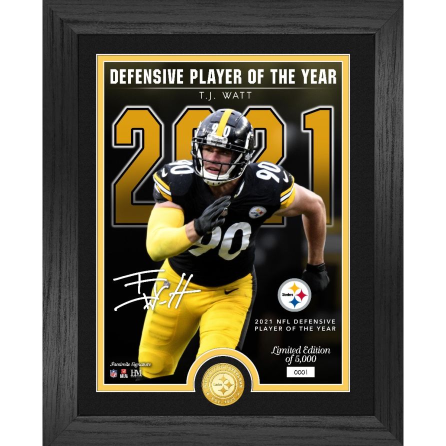 Cuadro Tj Watt Defense Player Of The Year Steelers
