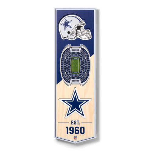 Cuadro Banner 3D Stadium Cowboys