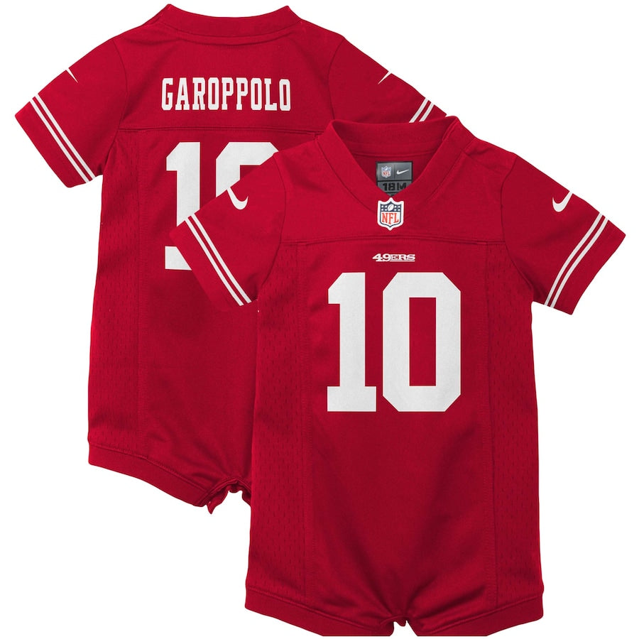Jersey Game Romper 49ers Garoppolo