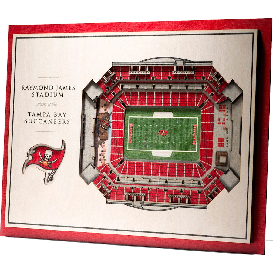 Cuadro 3D Stadium View Buccaneers