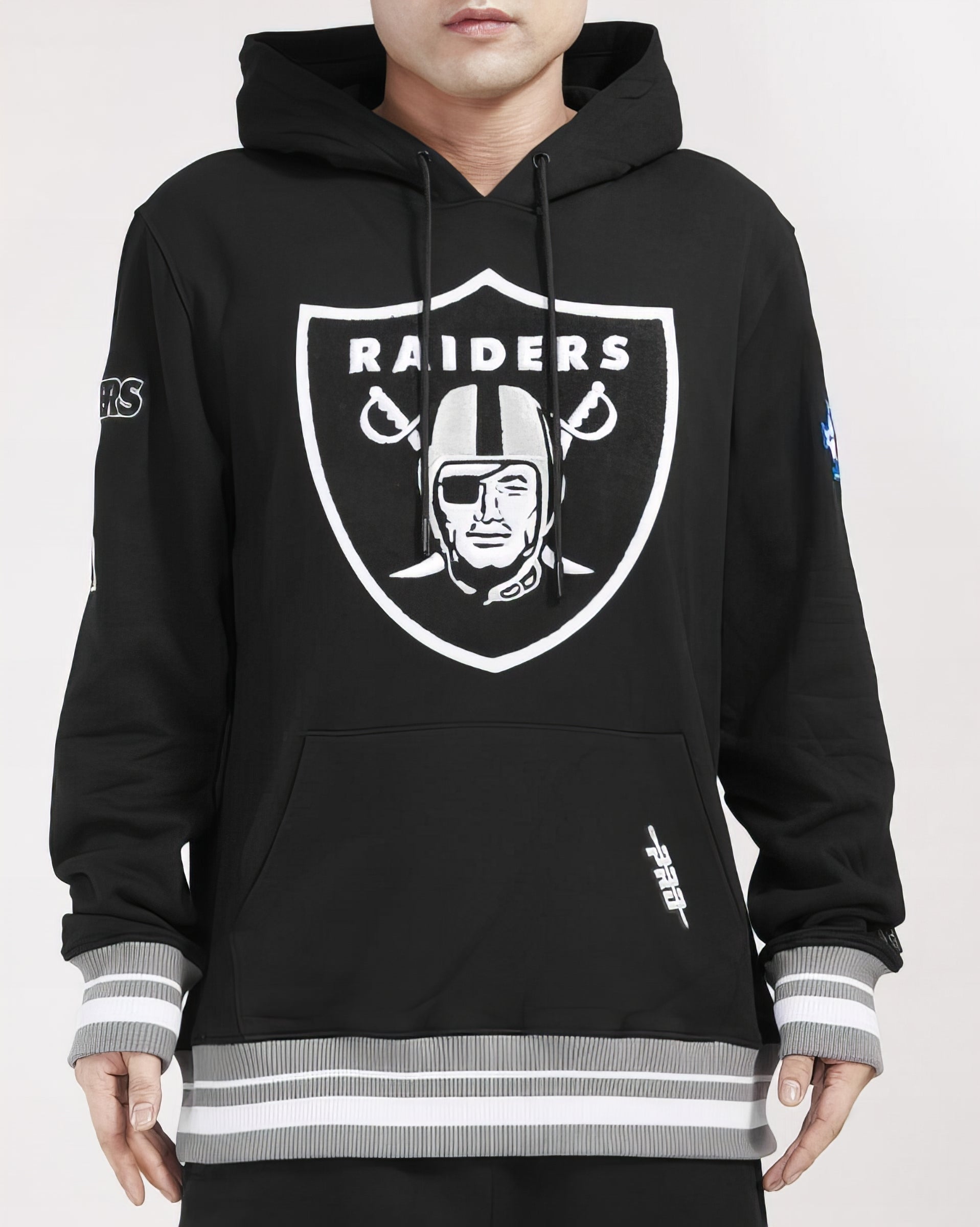 Sudadera Con Gorro Mash Up Pro Standard Las Vegas Raiders NERIAS DEPORTES