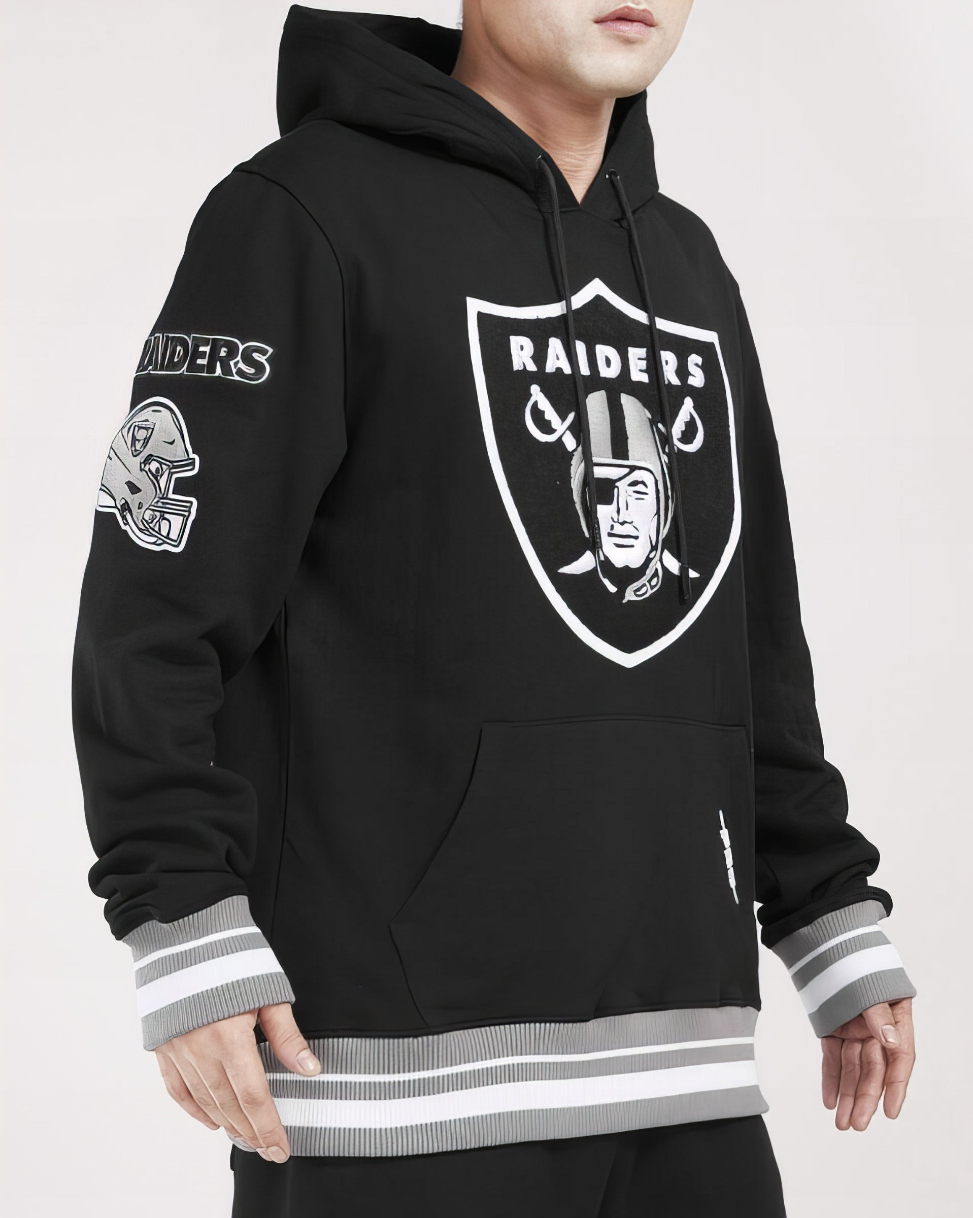Sudadera Con Gorro Mash Up Pro Standard Las Vegas Raiders