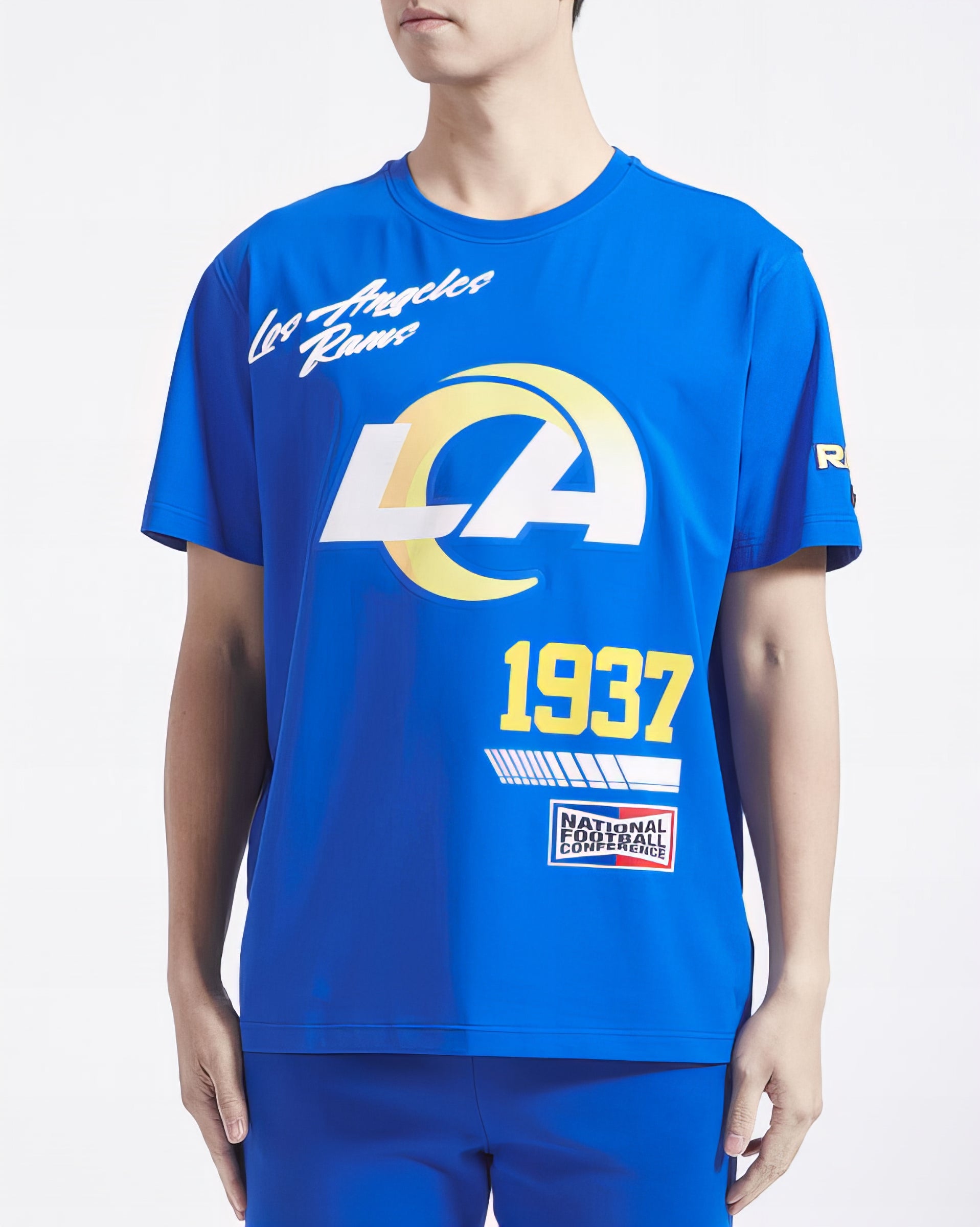 Playera Fast Lane Pro Standard NFL Los Angeles Rams | NERIAS DEPORTES