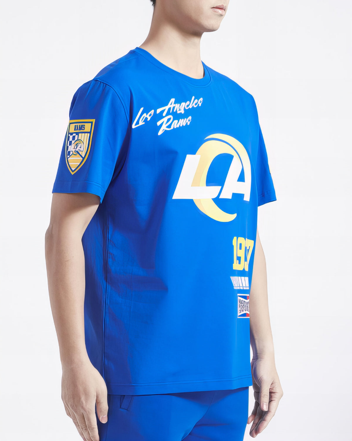 Playera Fast Lane Pro Standard NFL Los Angeles Rams | NERIAS DEPORTES