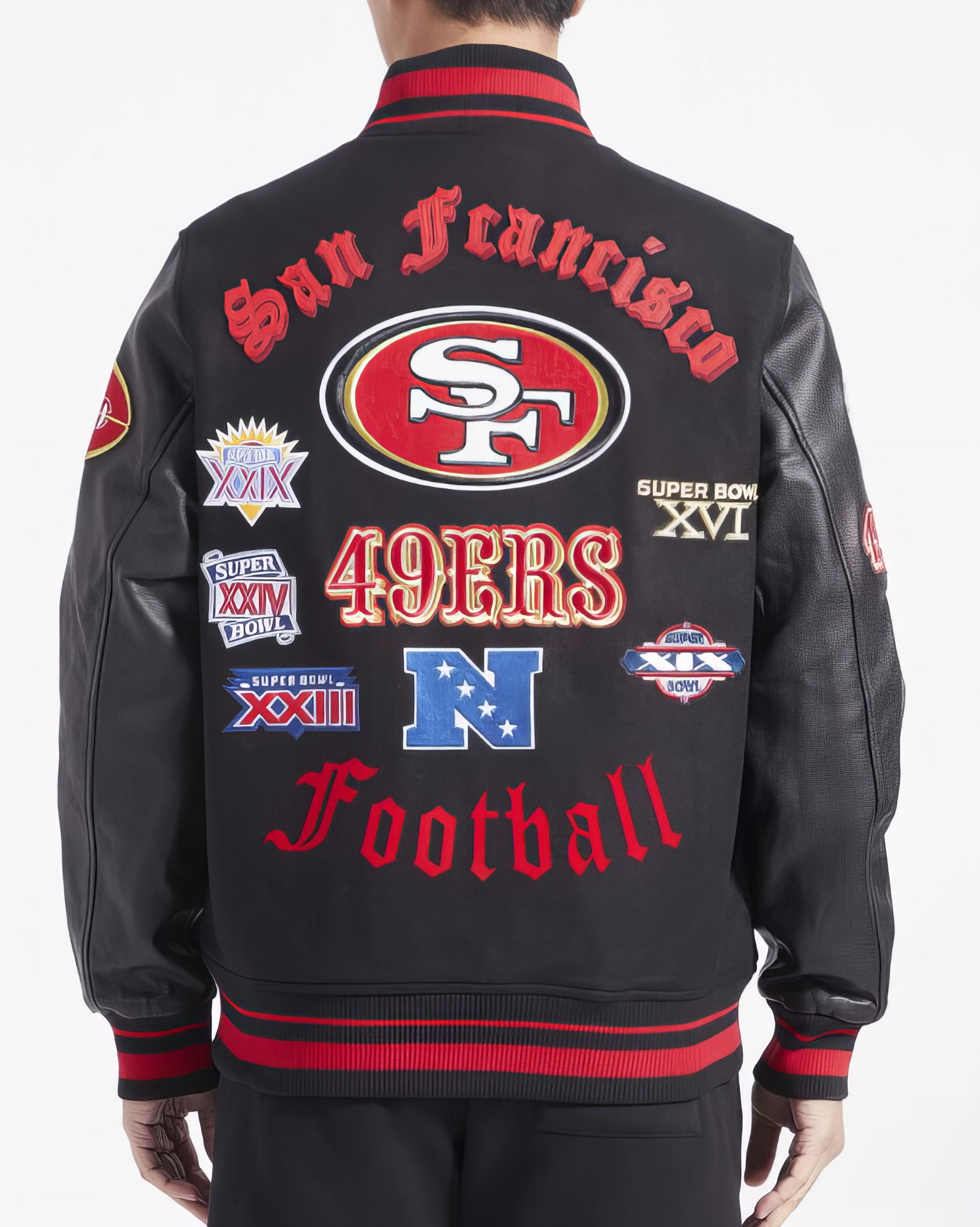 Chaqueta Universitaria Chaquetas De Nfl CHAQUETA UNIVERSITARIA DE