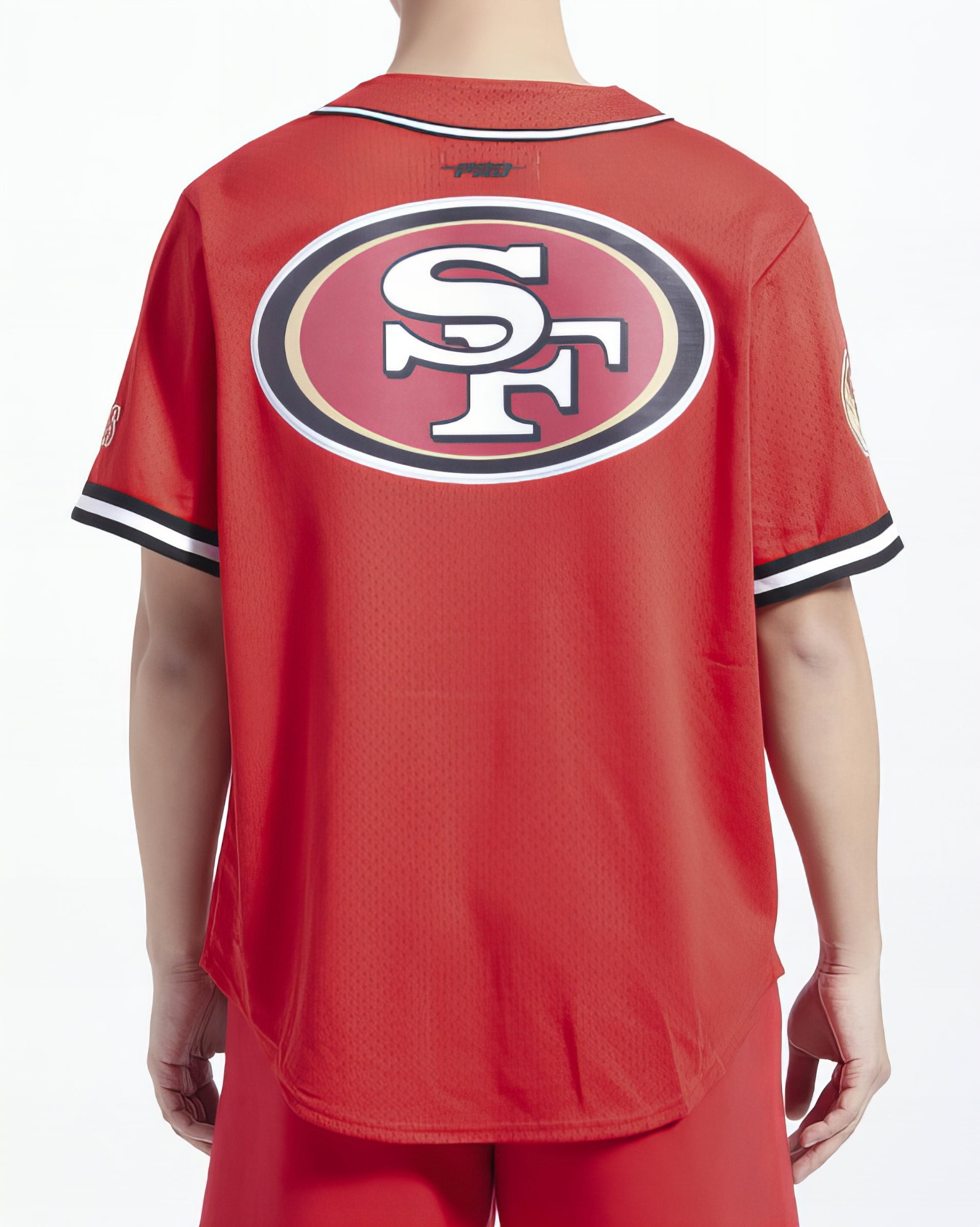 Camiseta De Béisbol Mesh Button Down Pro Standard 49ers
