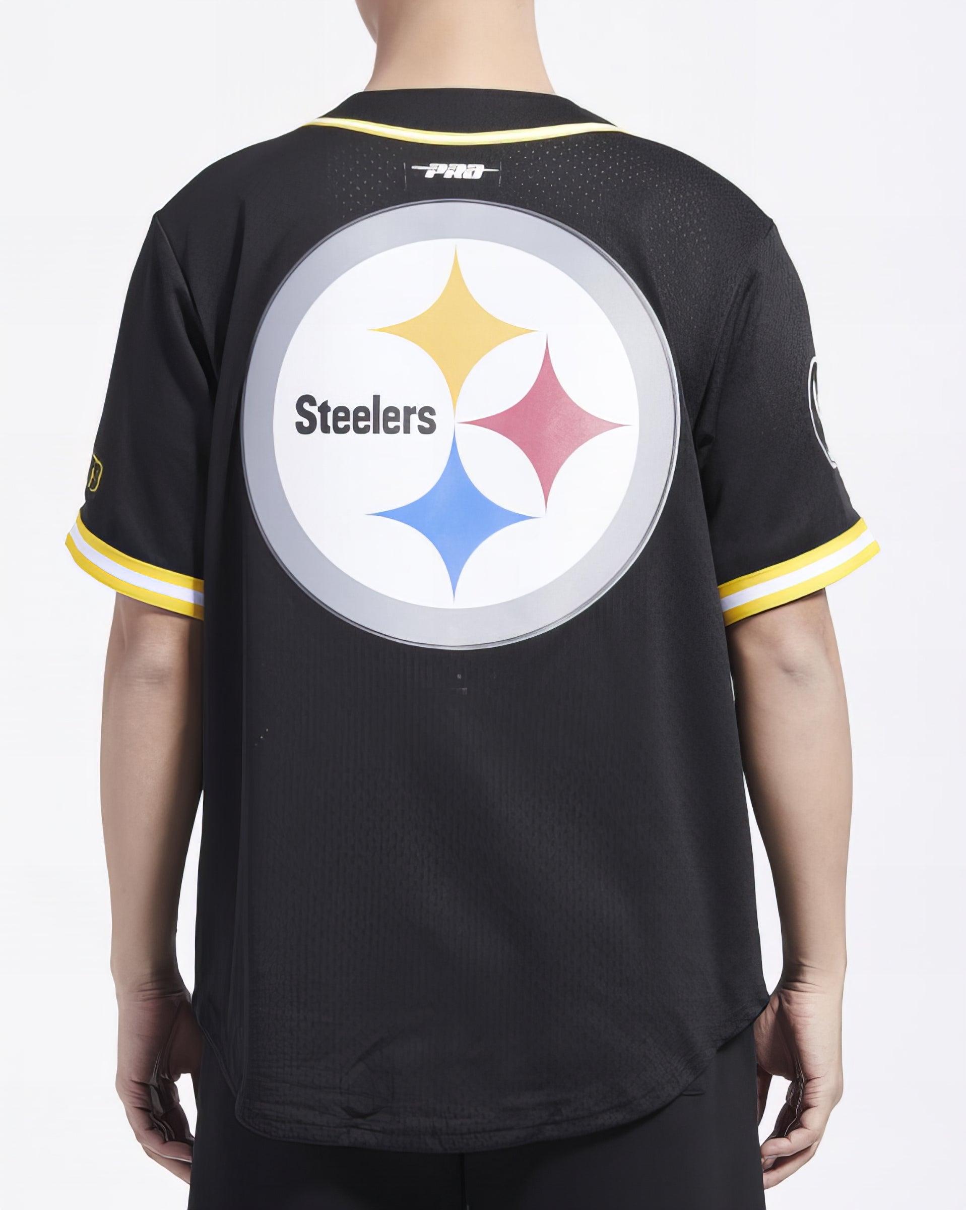 Camiseta De Béisbol Mesh Button Down Pro Standard Steelers
