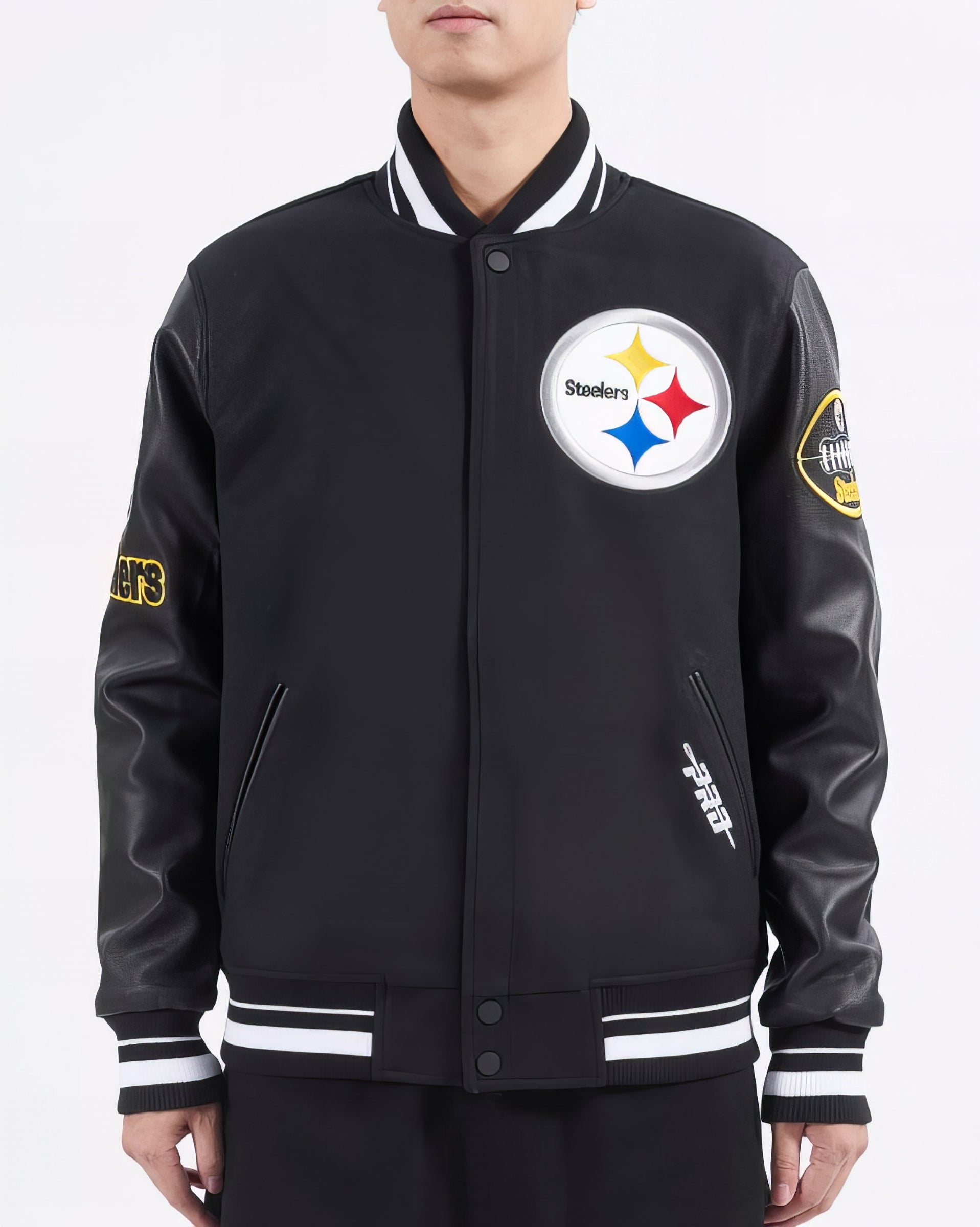Chamarra Universitaria Lana Varsity Pro Standard Steelers