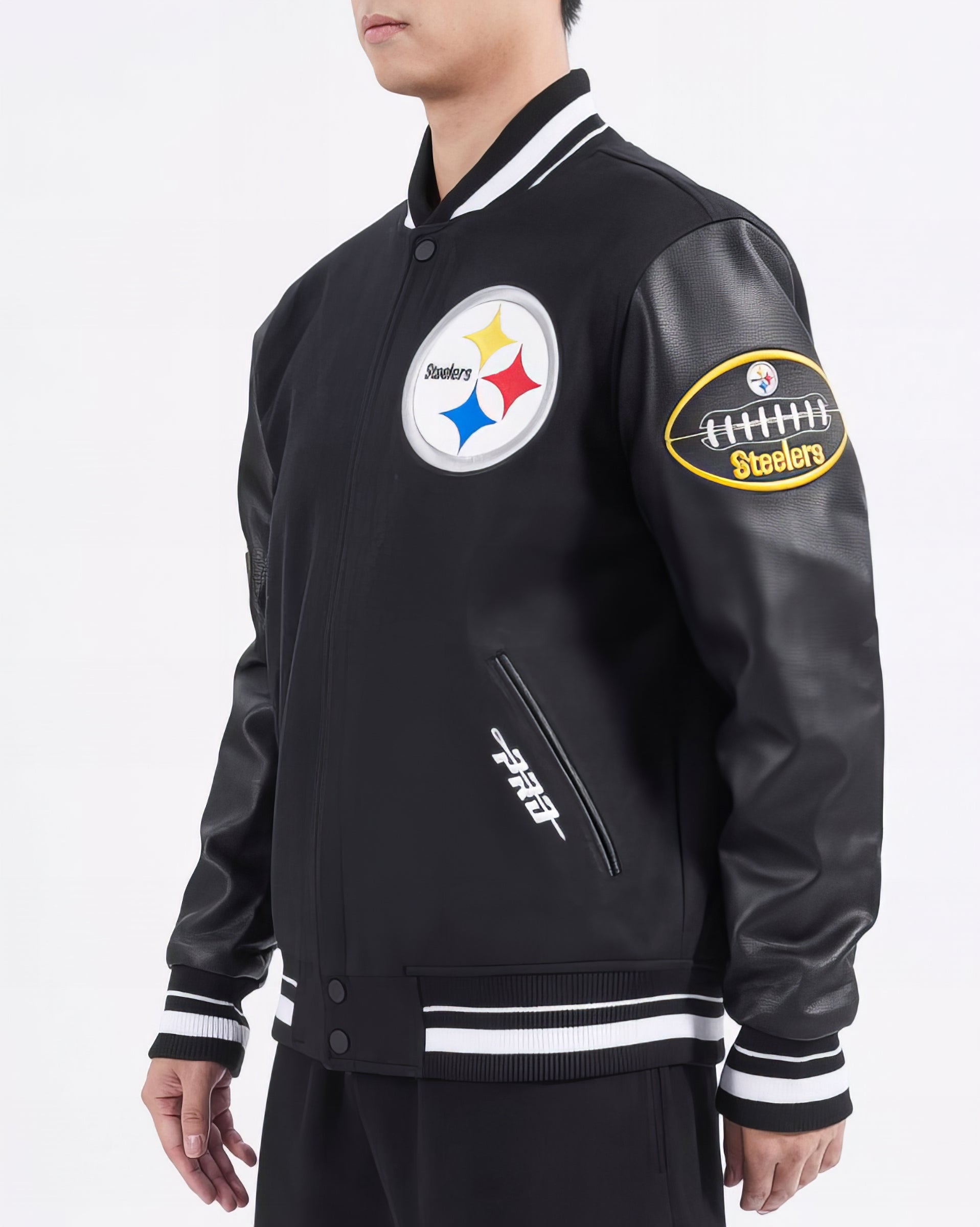 Chamarra Universitaria Lana Varsity Pro Standard Steelers