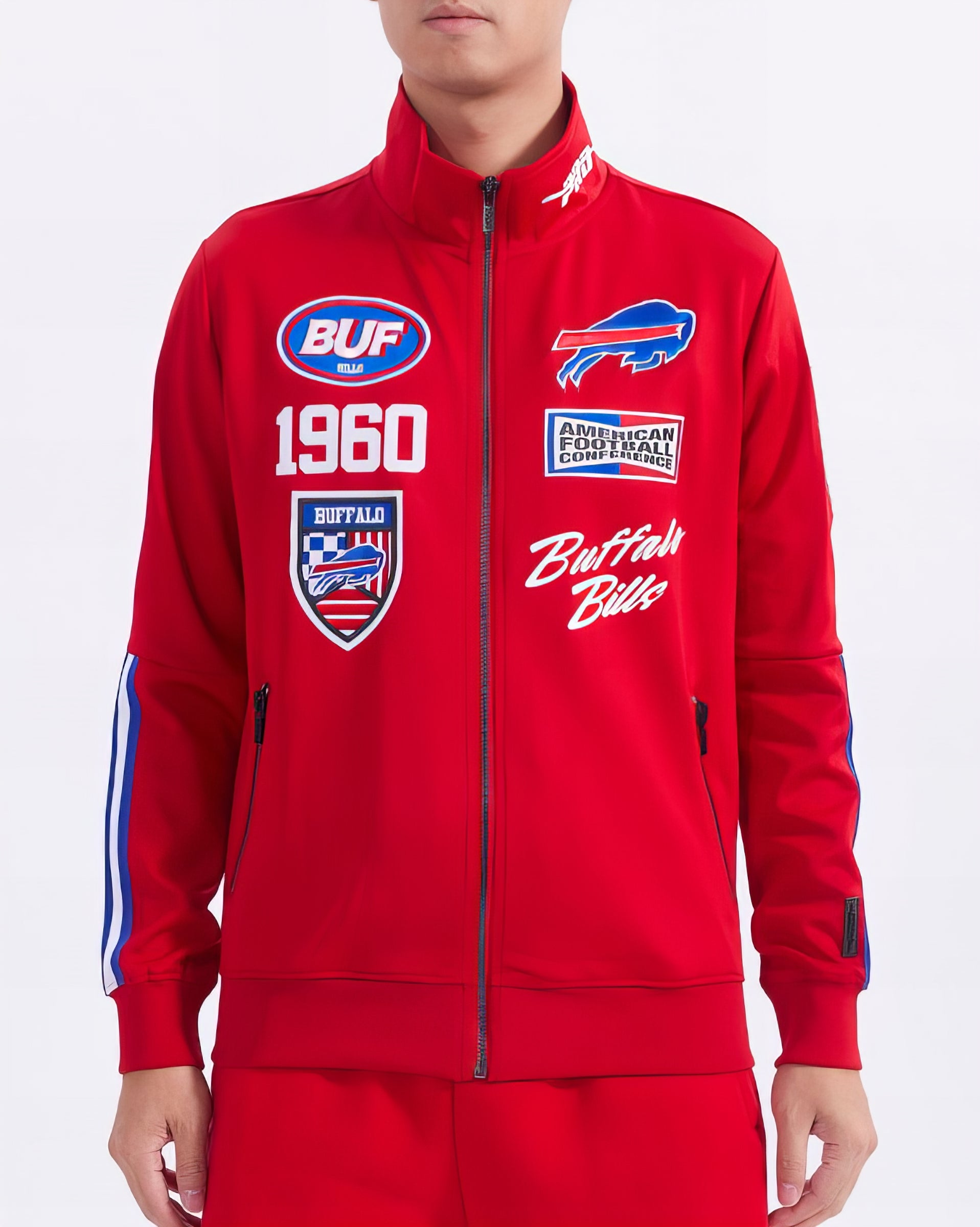 Chamarra Deportiva Fast Lane Pro Standard Buffalo Bills