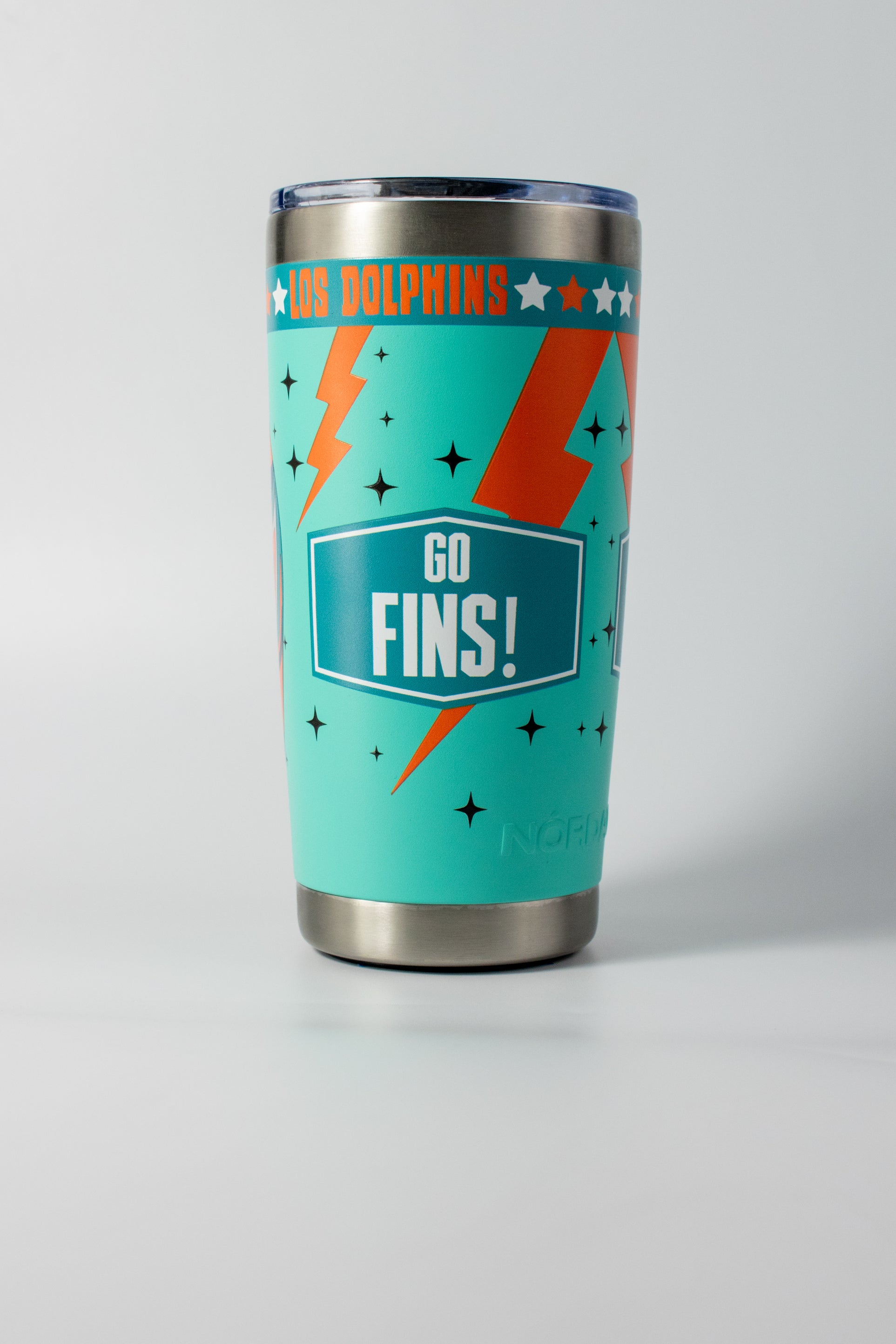 Termo Norday 590ml Máscara Luchador NFL Miami Dolphins