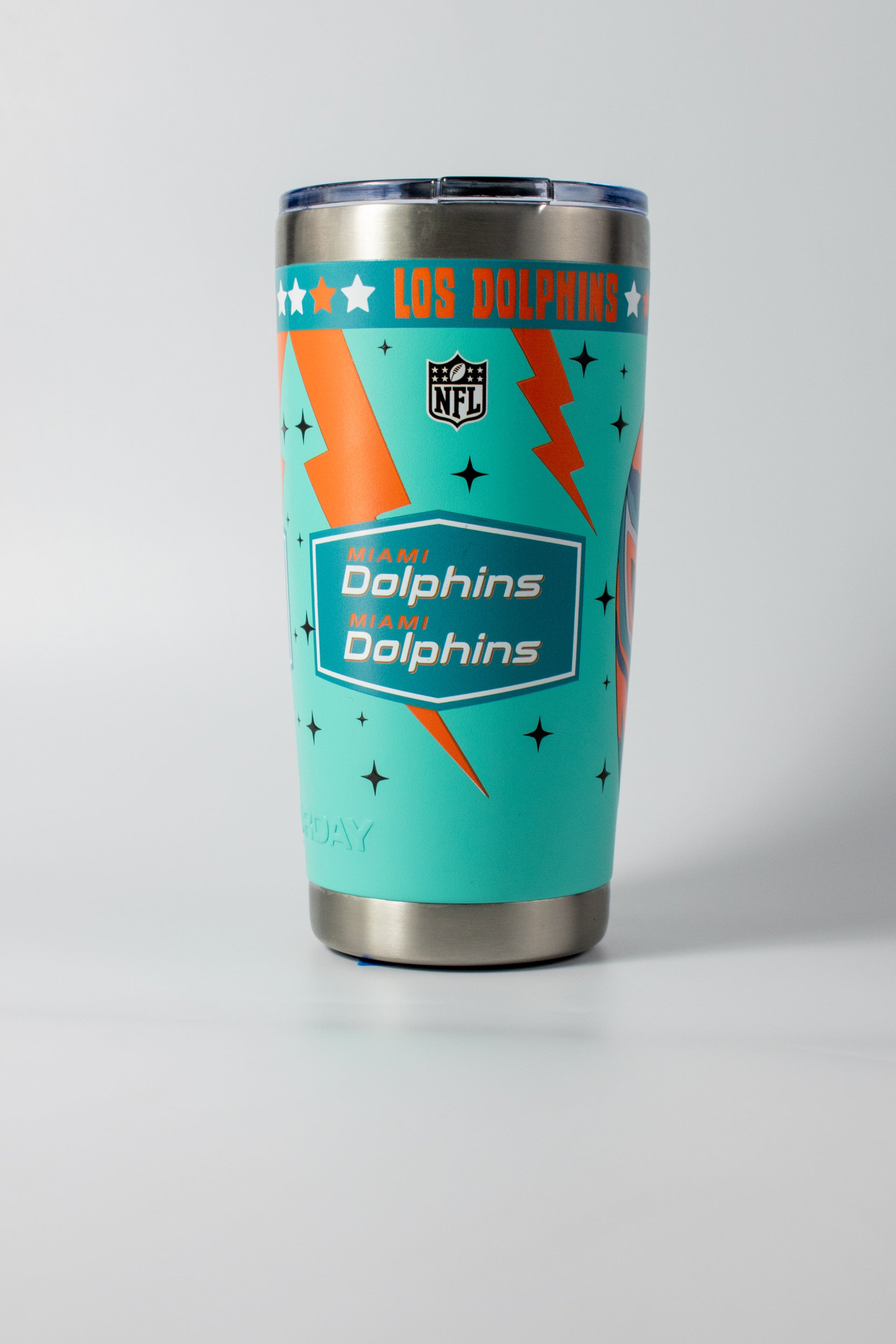 Termo Norday 590ml Máscara Luchador NFL Miami Dolphins