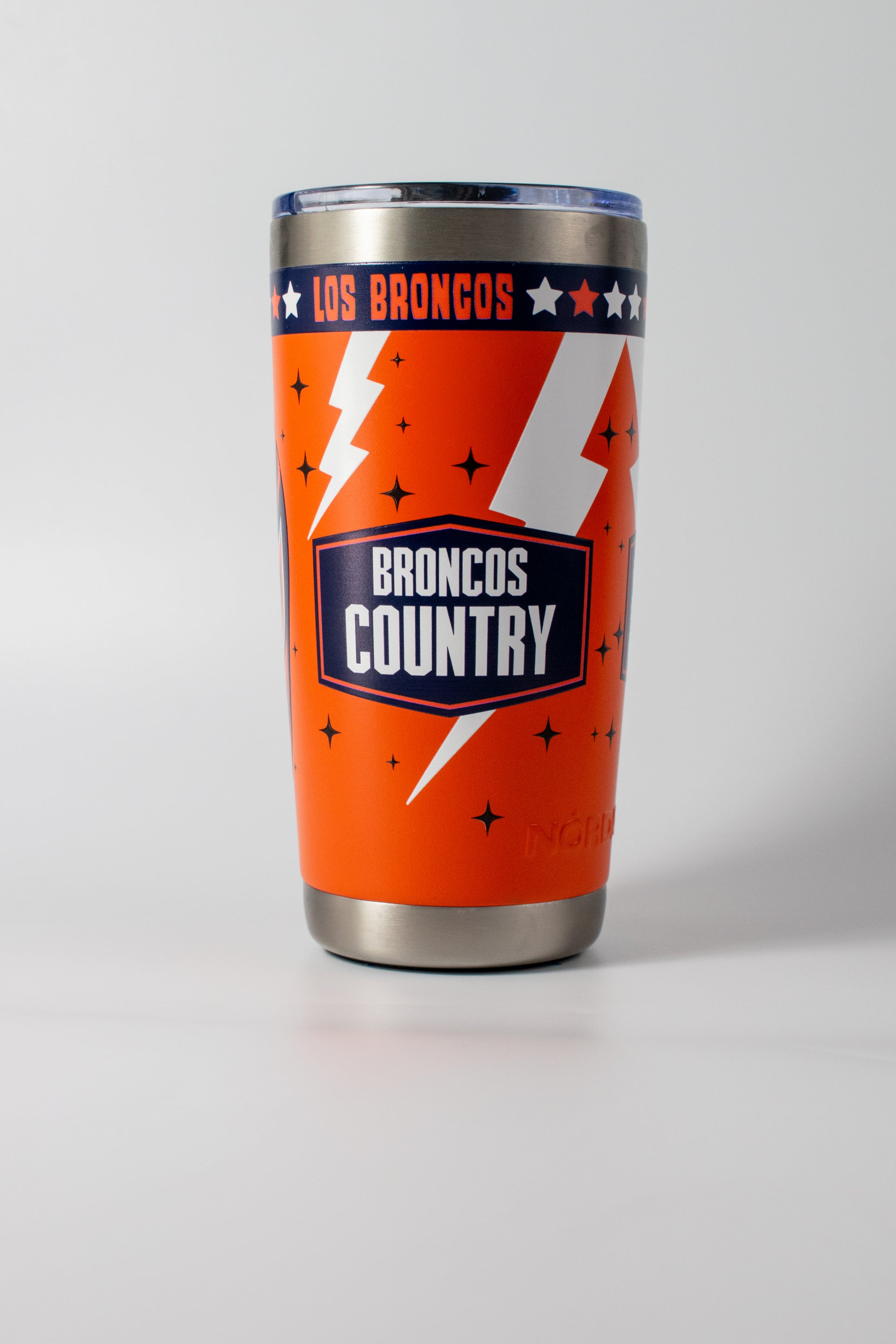 Termo Norday 590ml Máscara Luchador NFL Denver Broncos