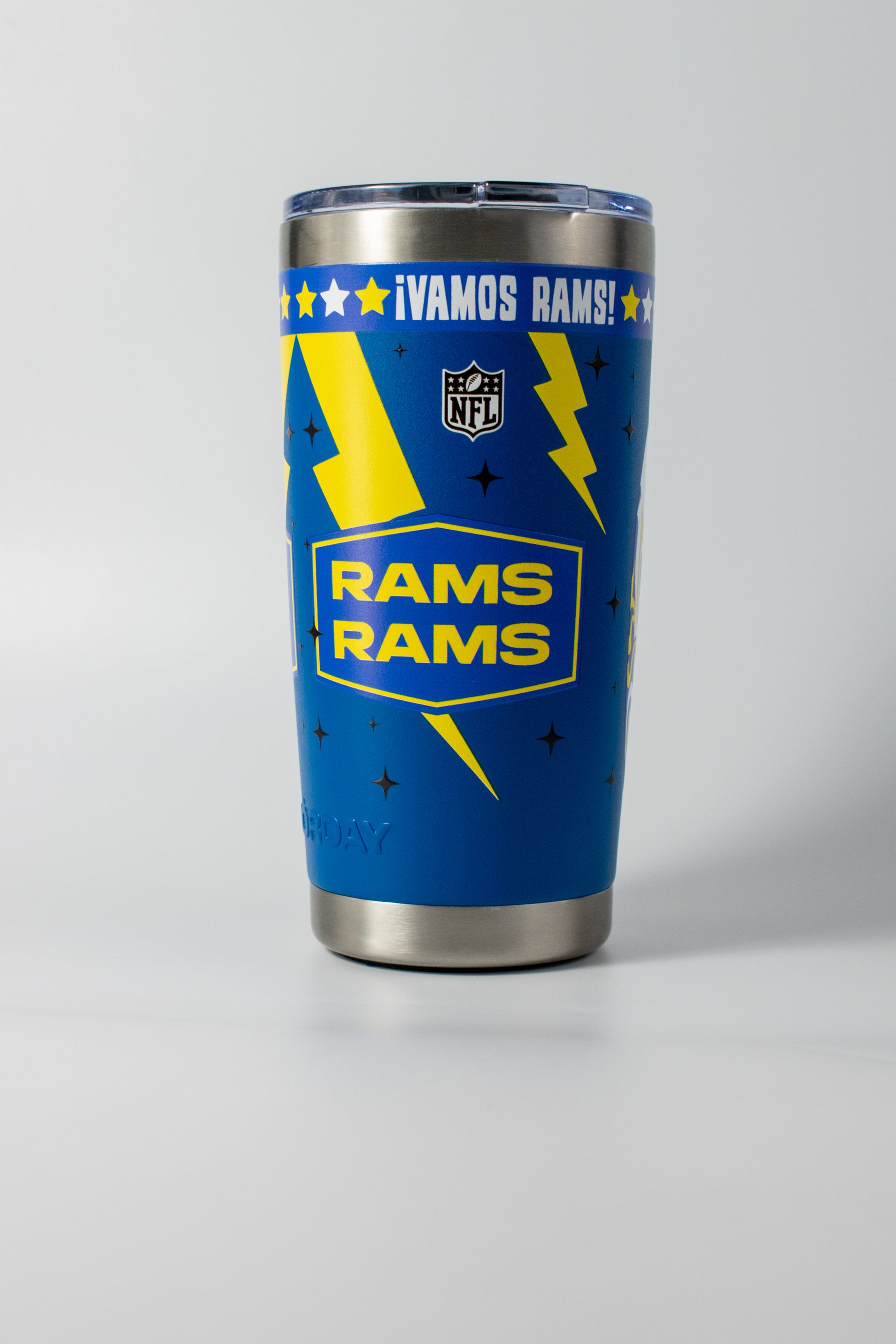 Termo Norday 590ml Máscara Luchador NFL Los Angeles Rams
