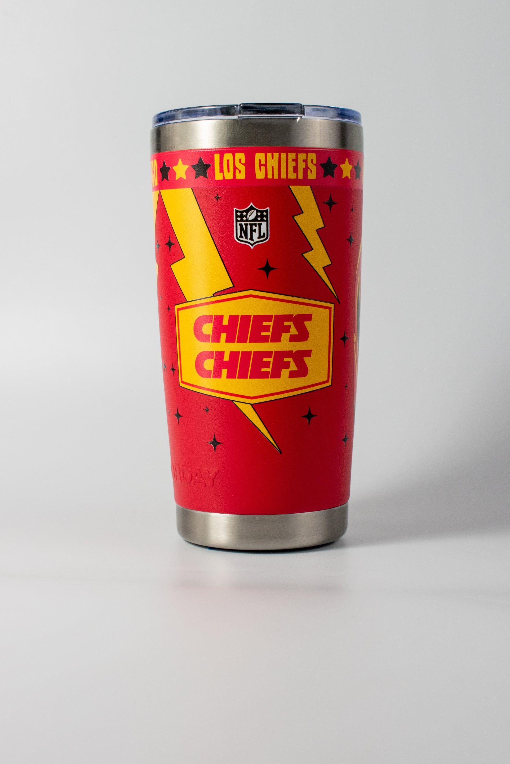 Termo Norday 590ml Máscara Luchador NFL Kansas City Chiefs - NERIAS DEPORTES