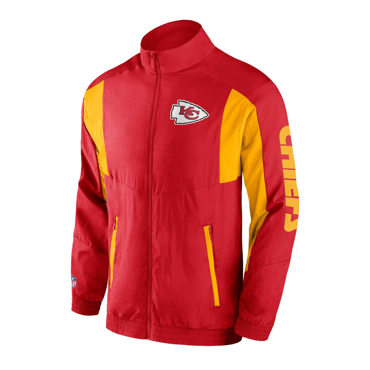 Chamarra Fanatics Woven Track Kansas City Chiefs