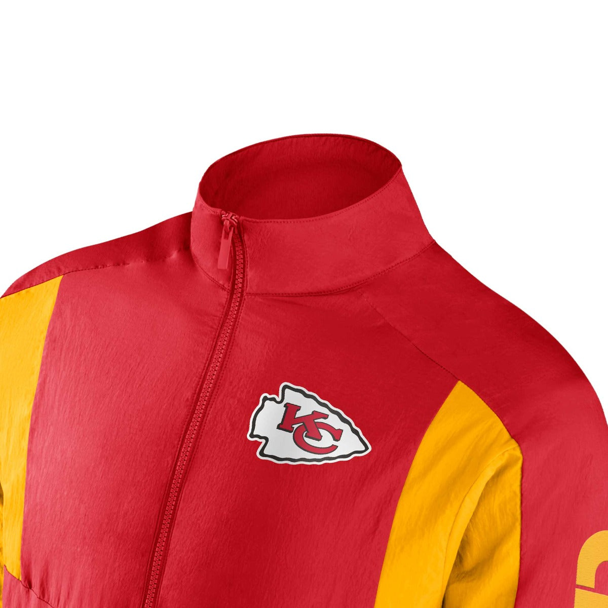 Chamarra Fanatics Woven Track Kansas City Chiefs | NERIAS DEPORTES