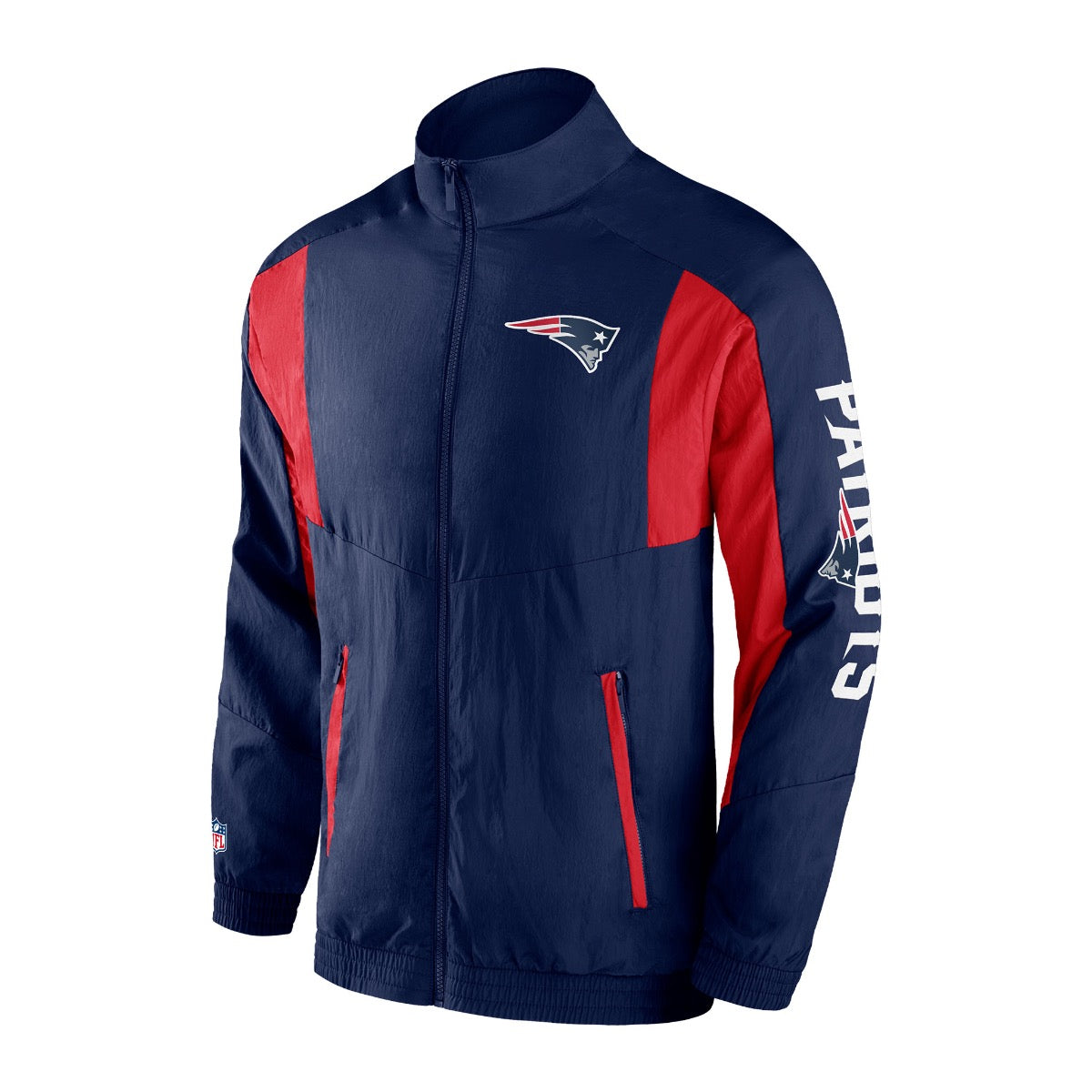 Chamarra Fanatics Woven Track New England Patriots - NERIAS DEPORTES