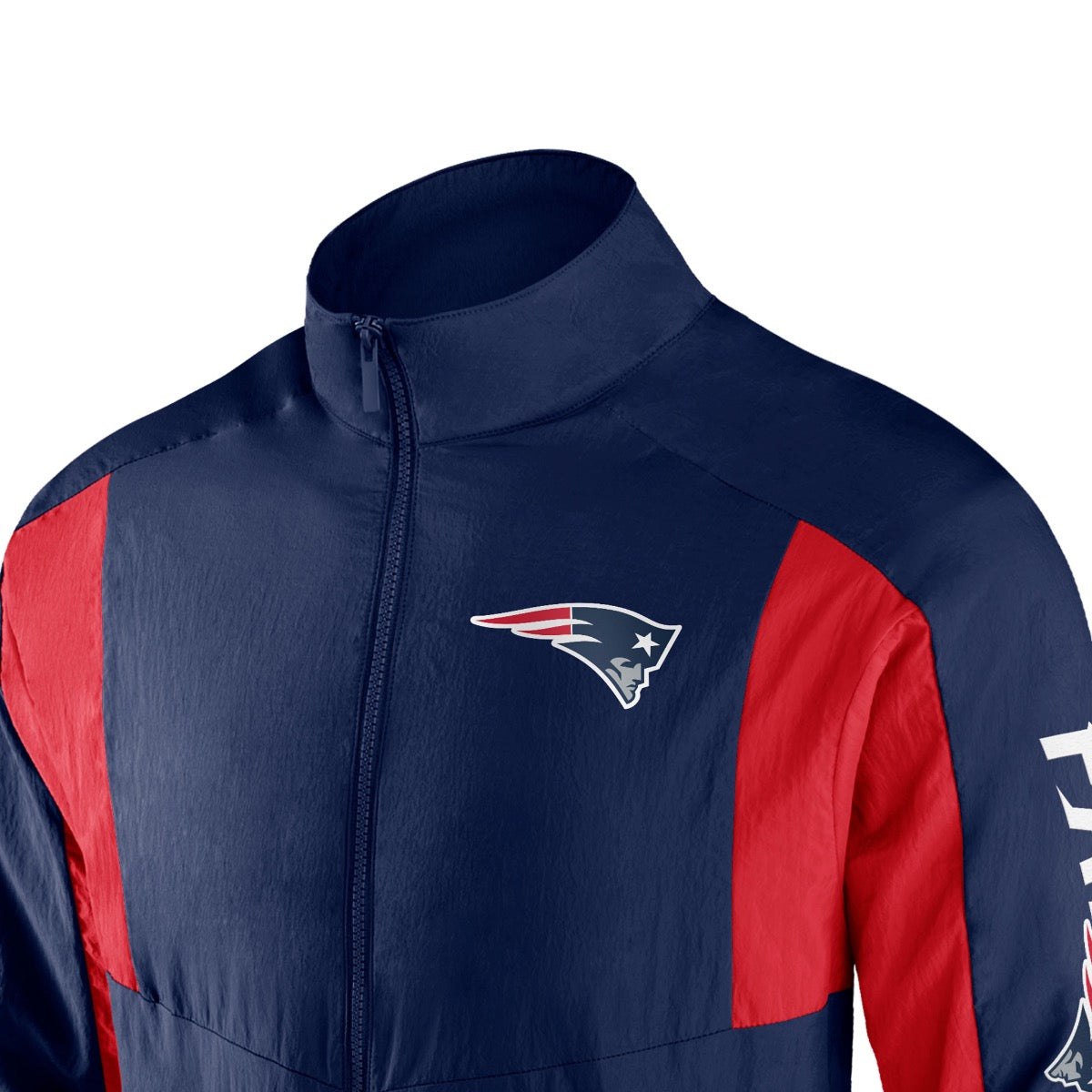 Chamarra Fanatics Woven Track New England Patriots - NERIAS DEPORTES