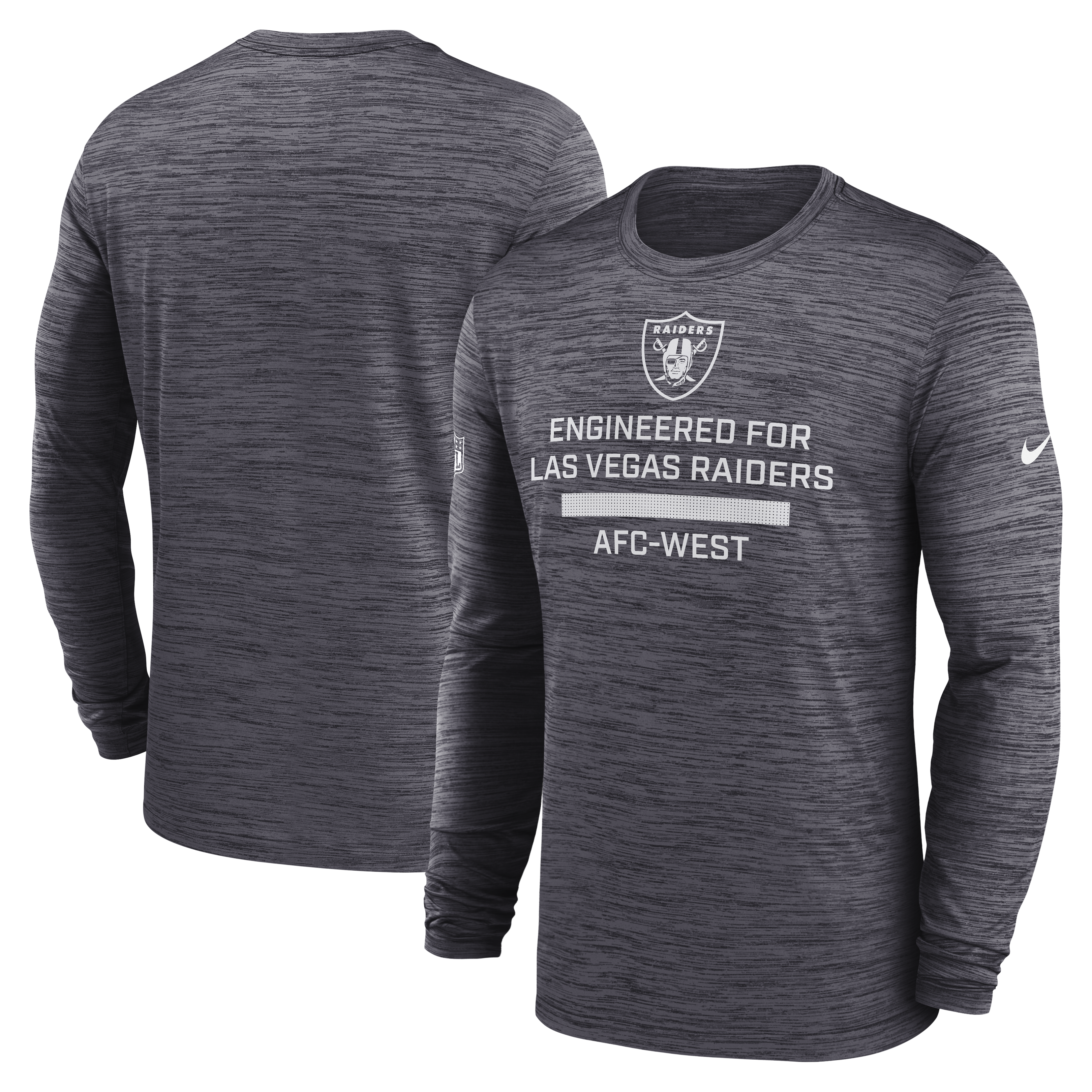 Playera Nike 25 Velocity ML Raiders