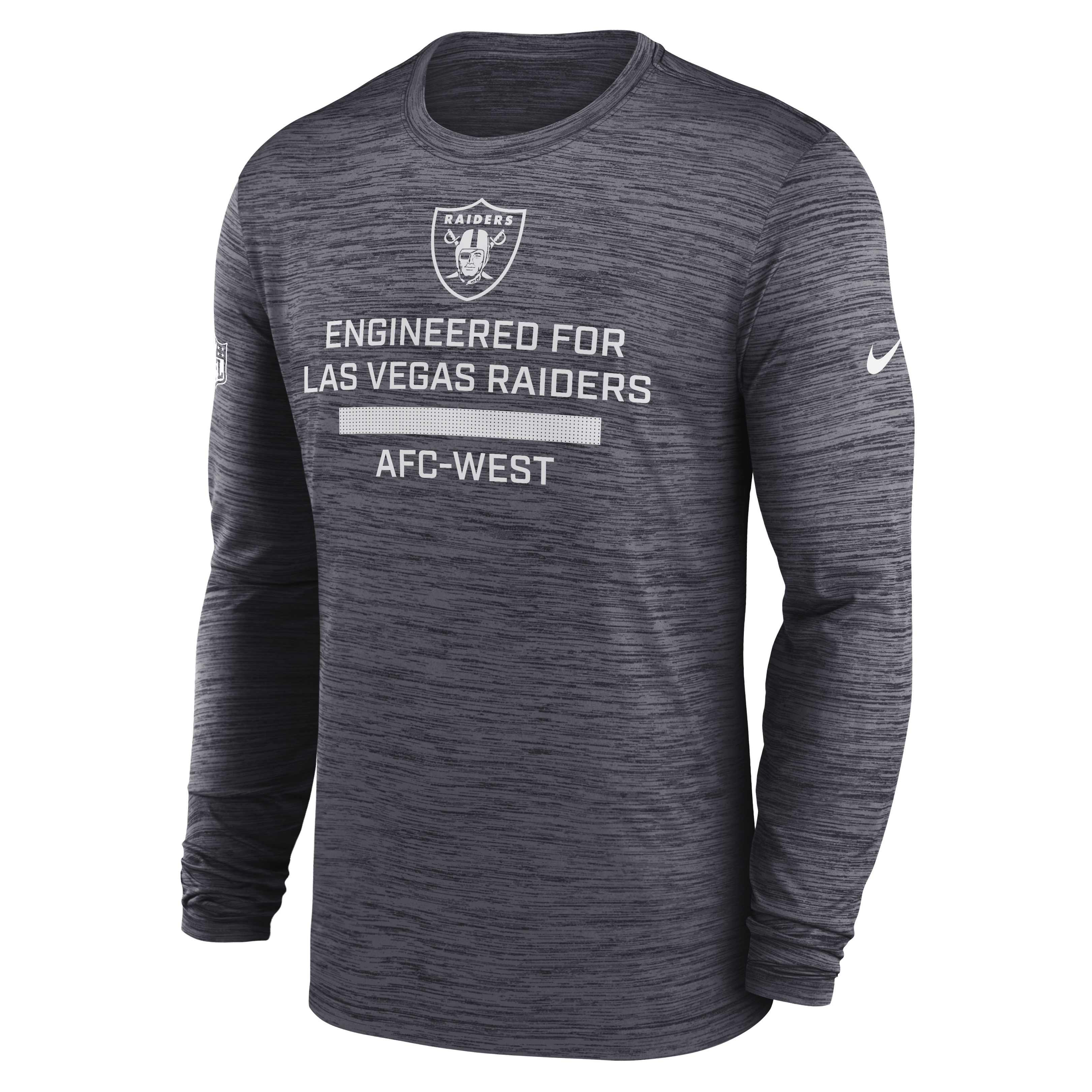 Playera Nike 25 Velocity ML Raiders