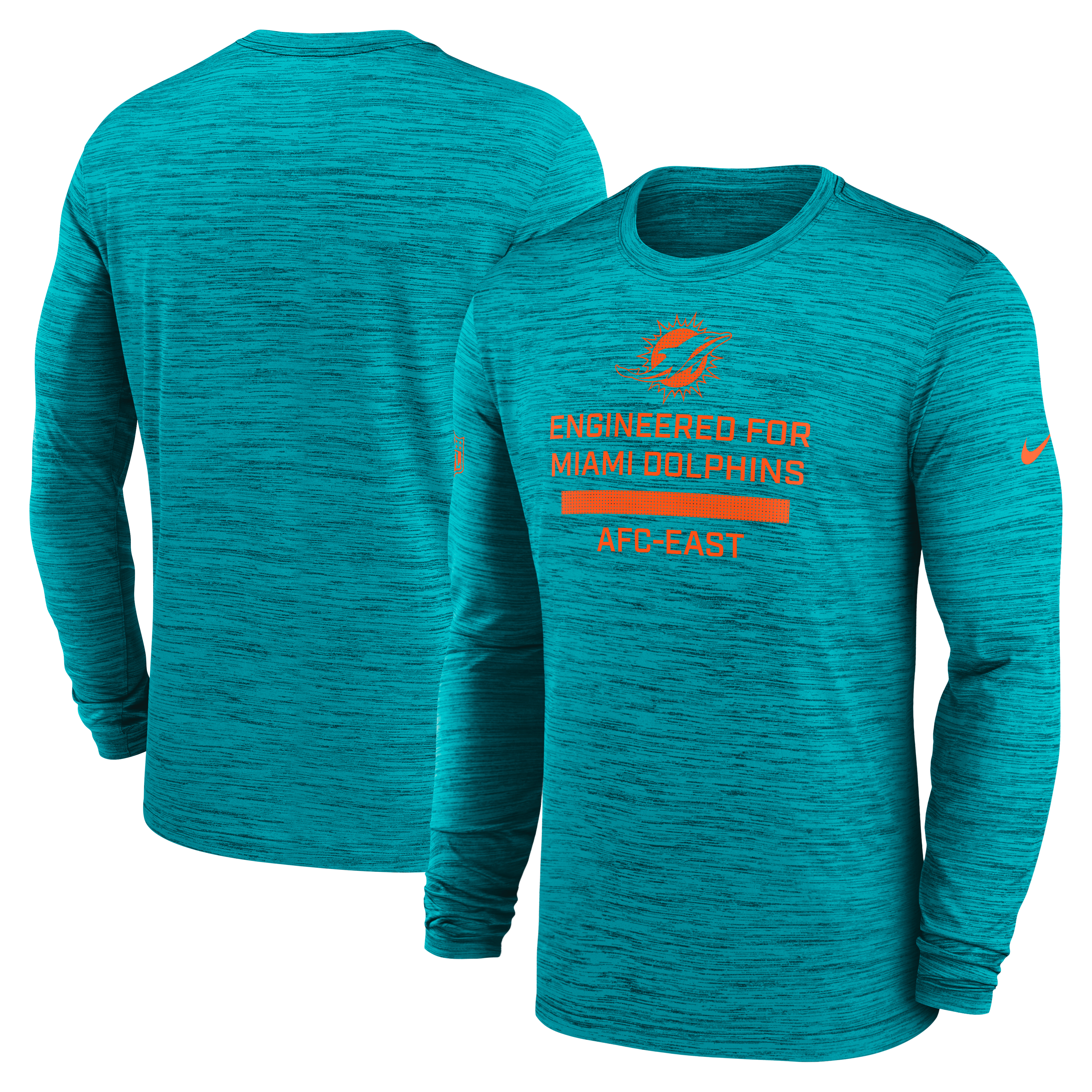 Playera Nike 25 Velocity ML Dolphins