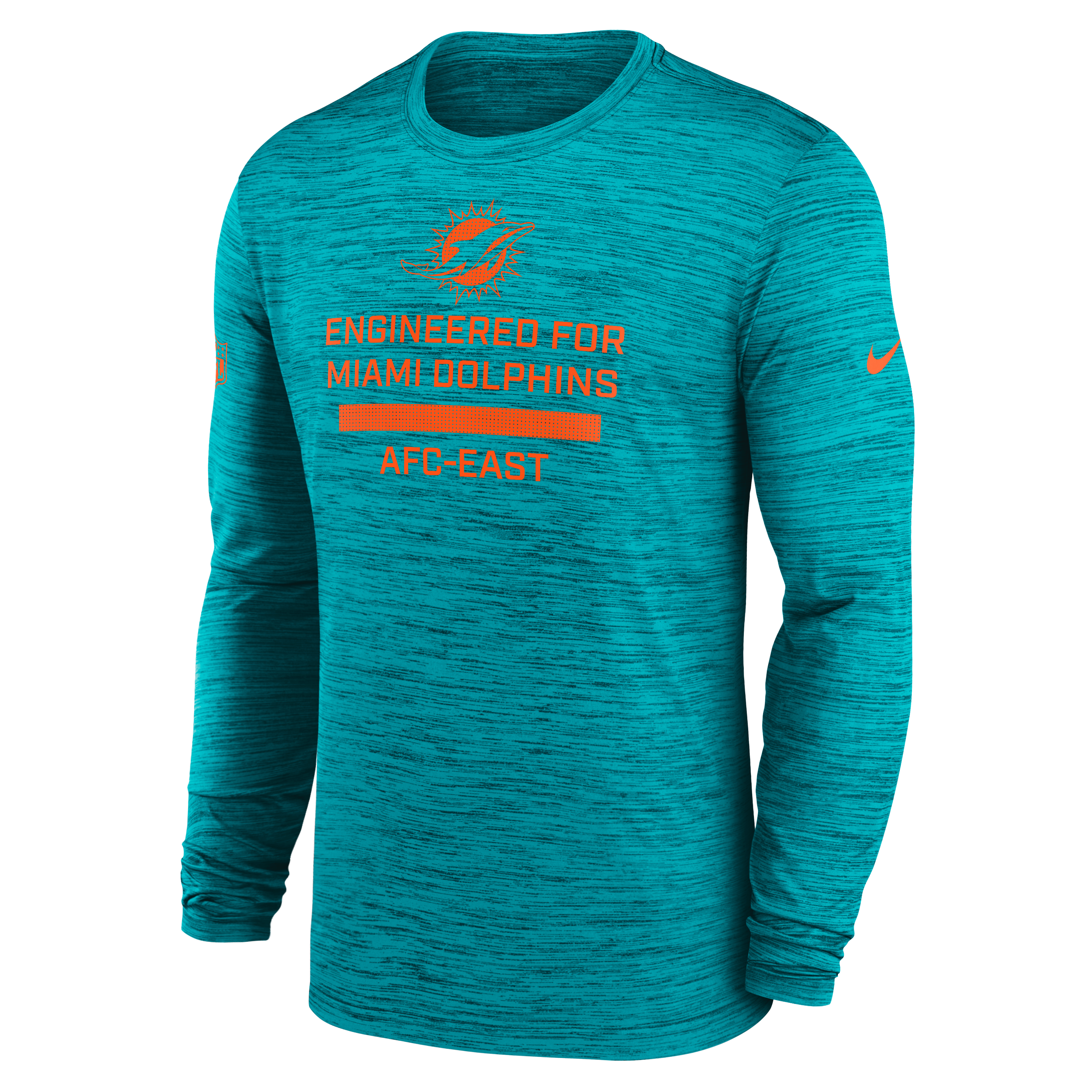 Playera Nike 25 Velocity ML Dolphins
