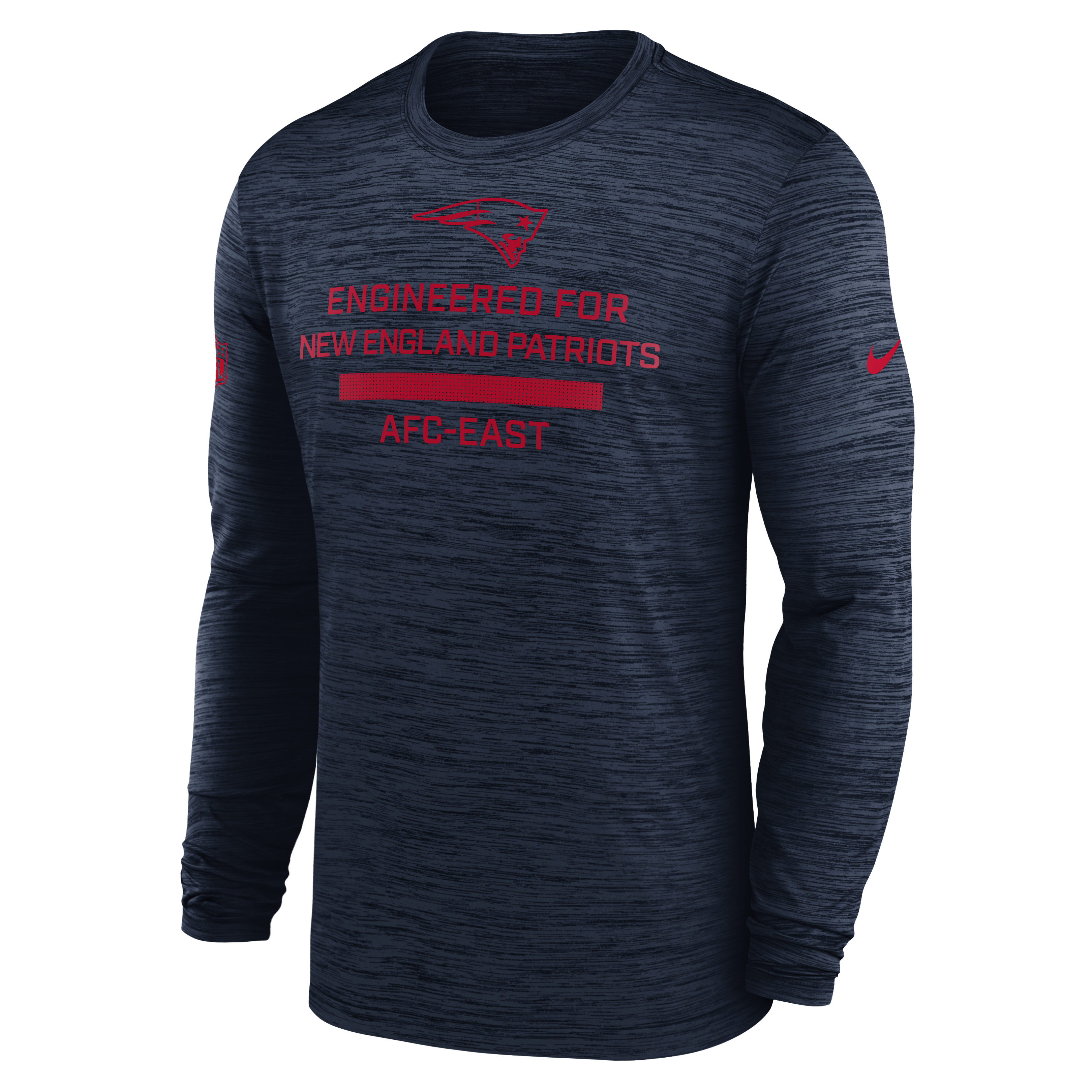 Playera Nike 25 Velocity ML Patriots