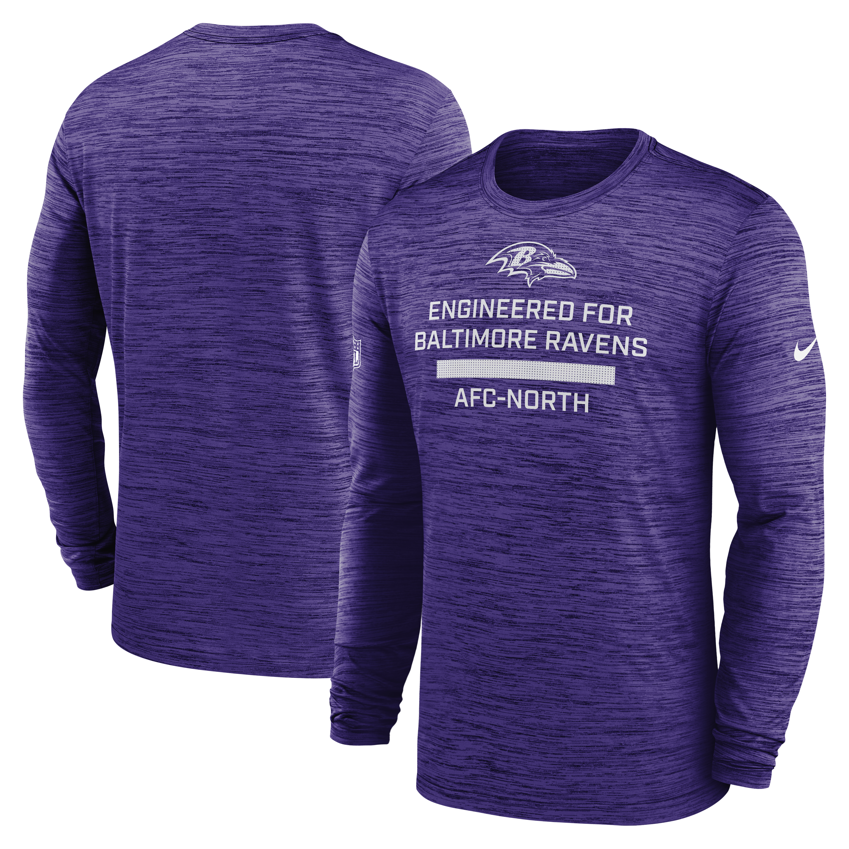 Playera Nike 25 Velocity ML Ravens
