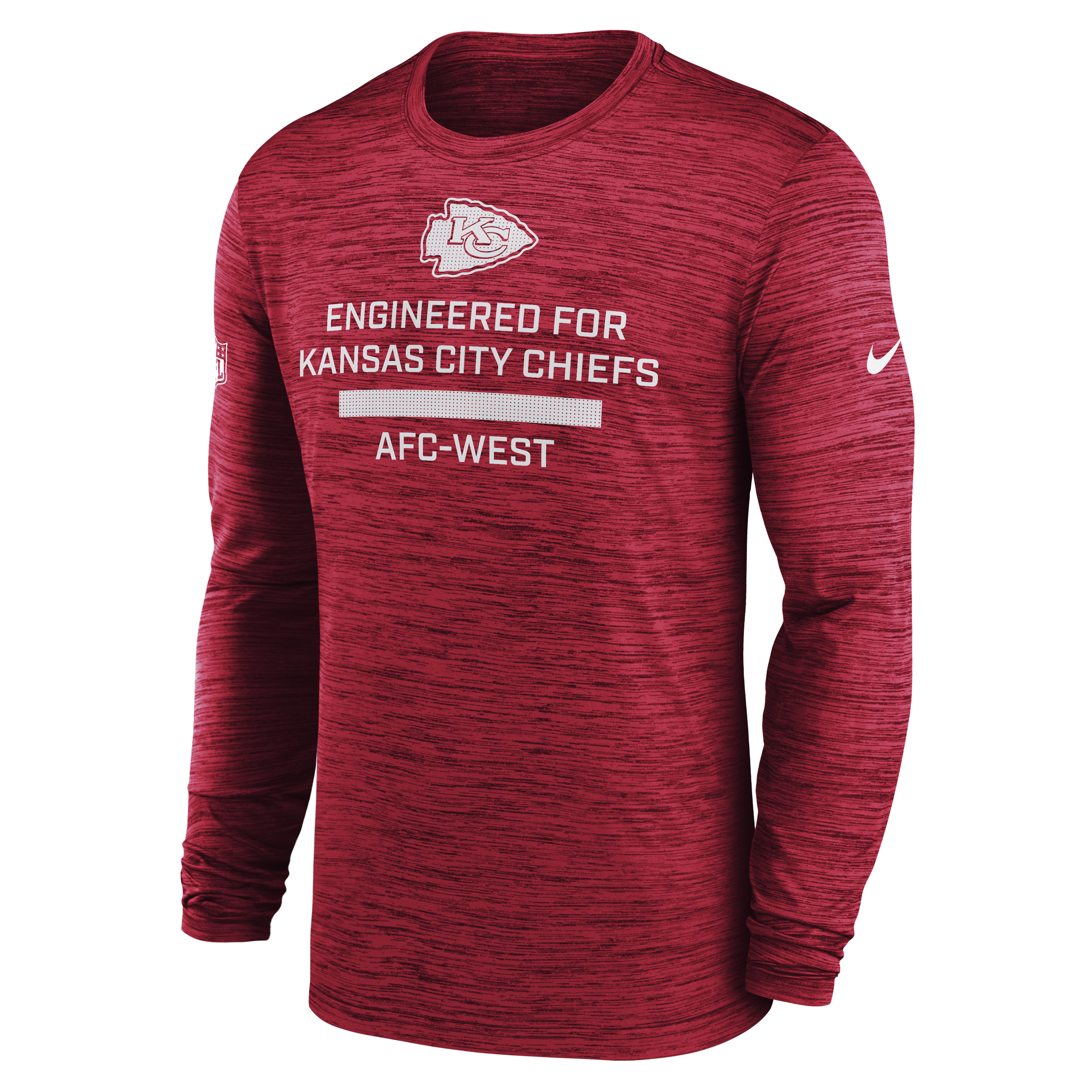 Playera Nike 25 Velocity ML Chiefs
