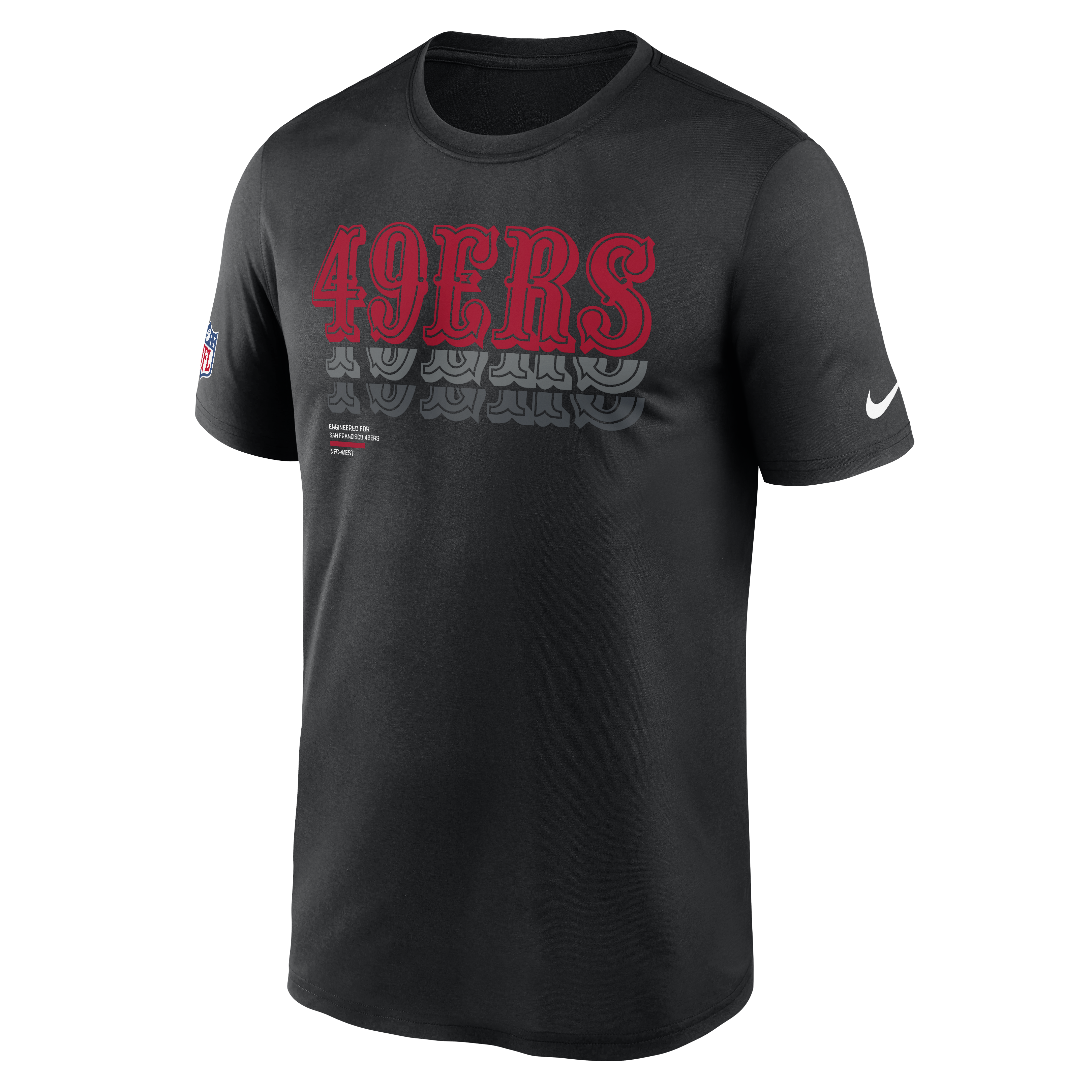 Playera Nike Sideline 25 Legend MC 49ers