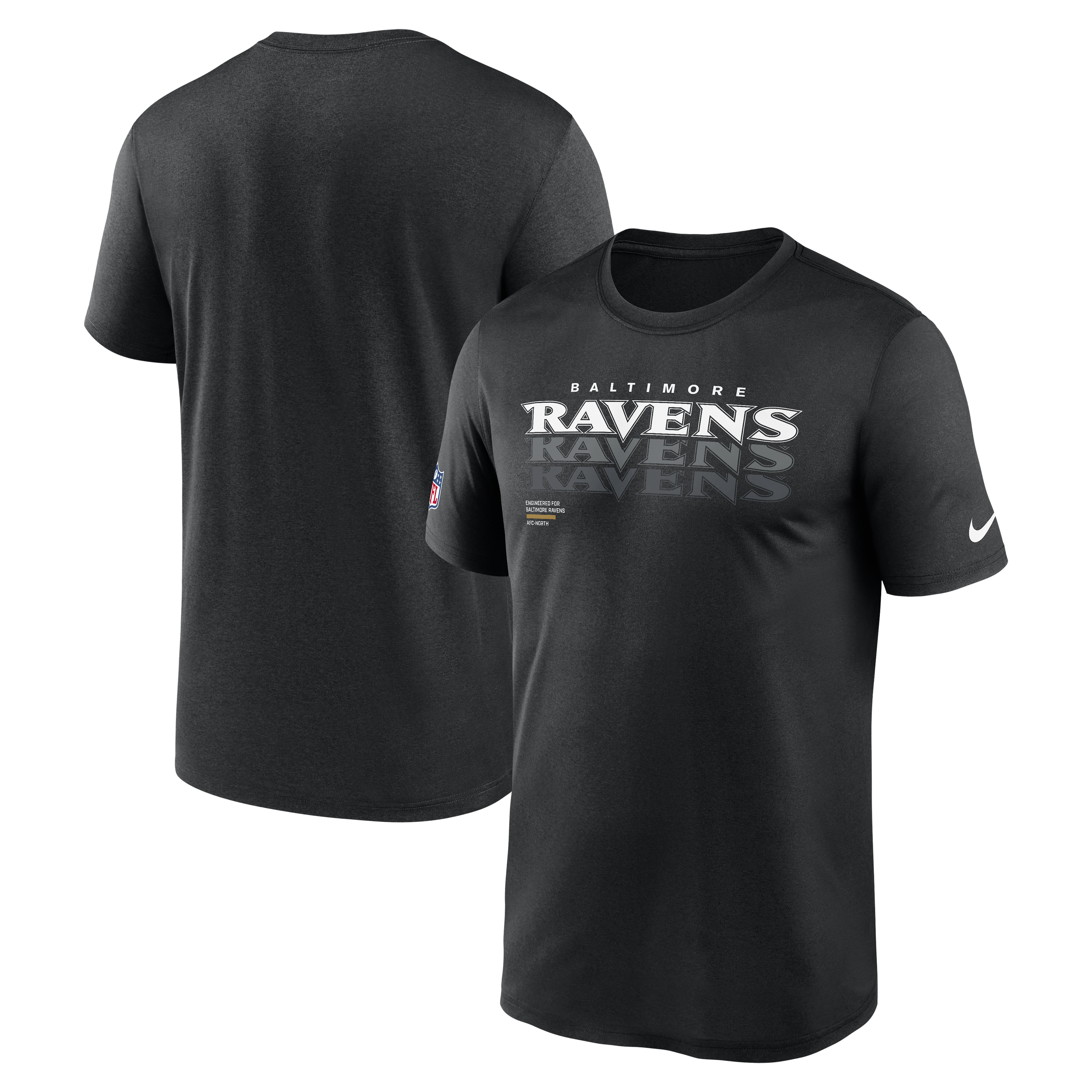 Playera Nike Sideline 25 Legend MC Ravens