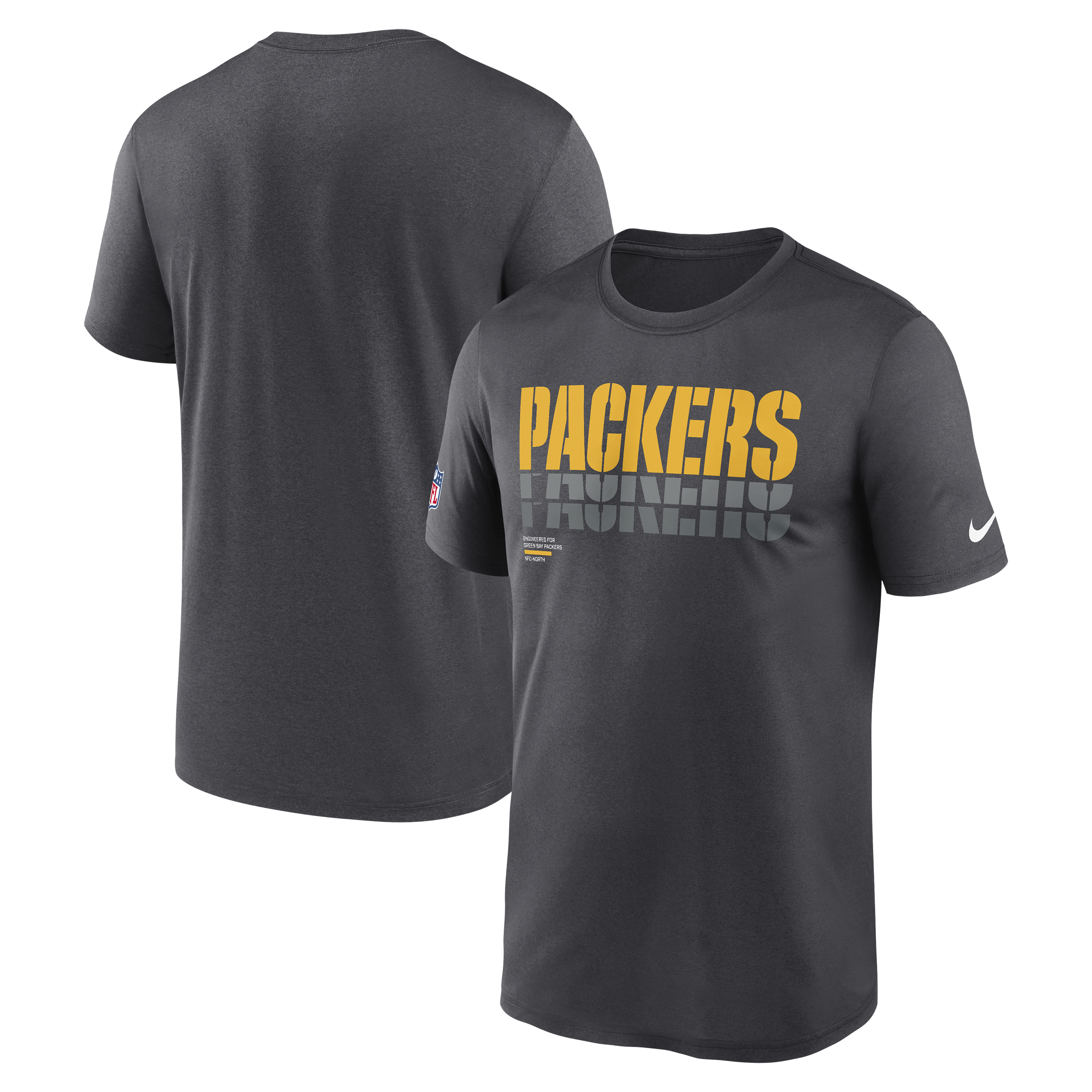 Playera Nike Sideline 25 Legend MC Packers