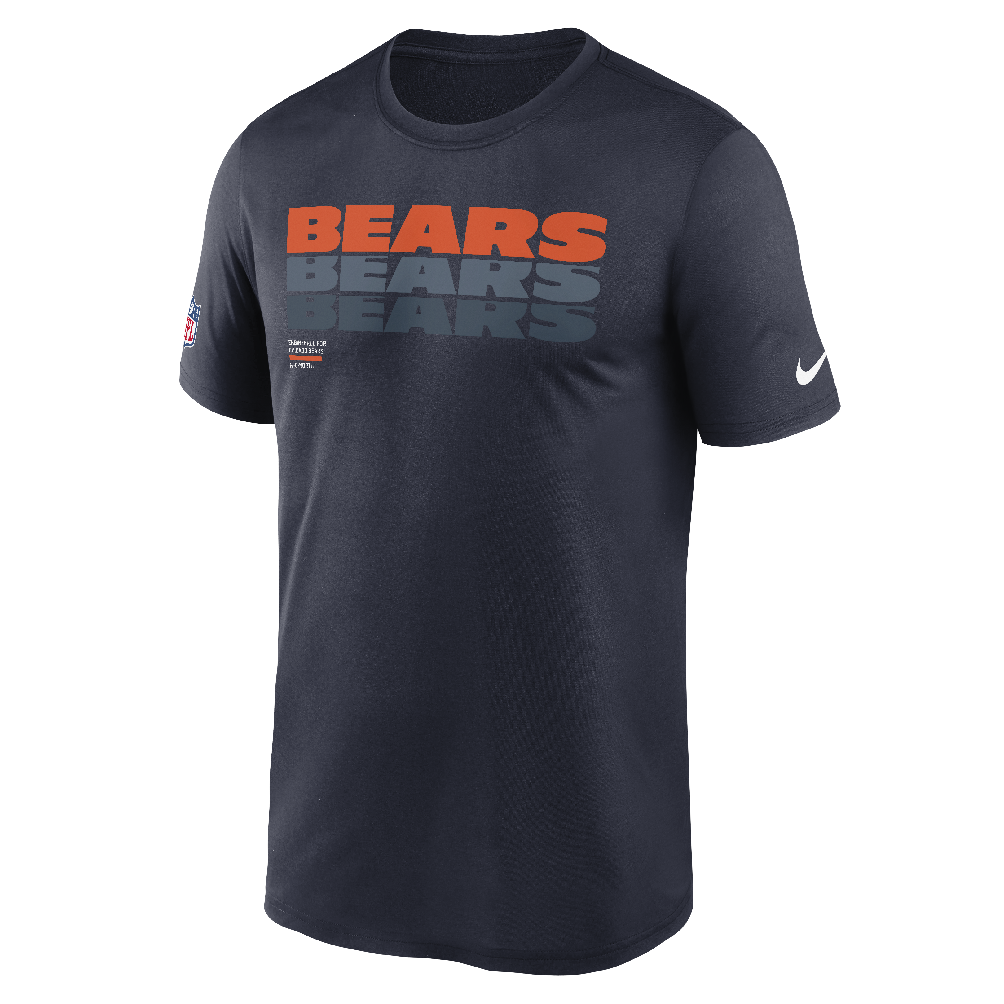 Playera Nike Sideline 25 Legend MC Bears - NERIAS DEPORTES