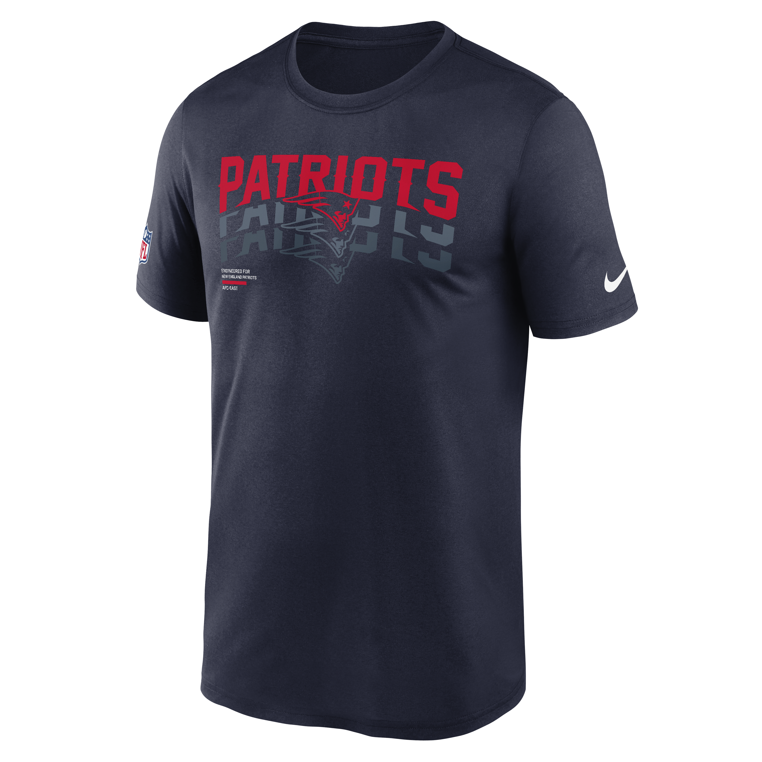 Playera Nike Sideline 25 Legend MC Patriots - NERIAS DEPORTES