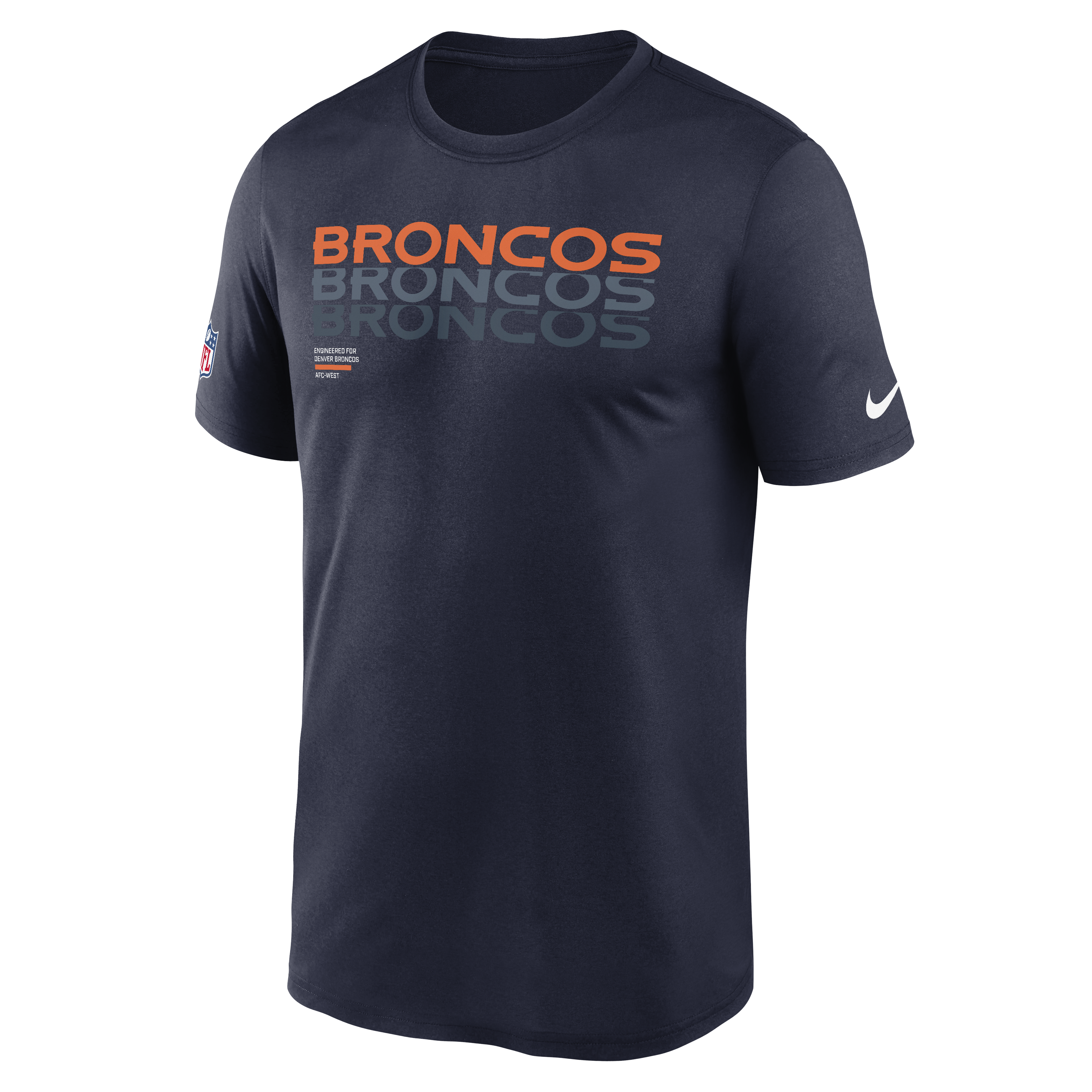 Playera Nike Sideline 25 Legend MC Broncos