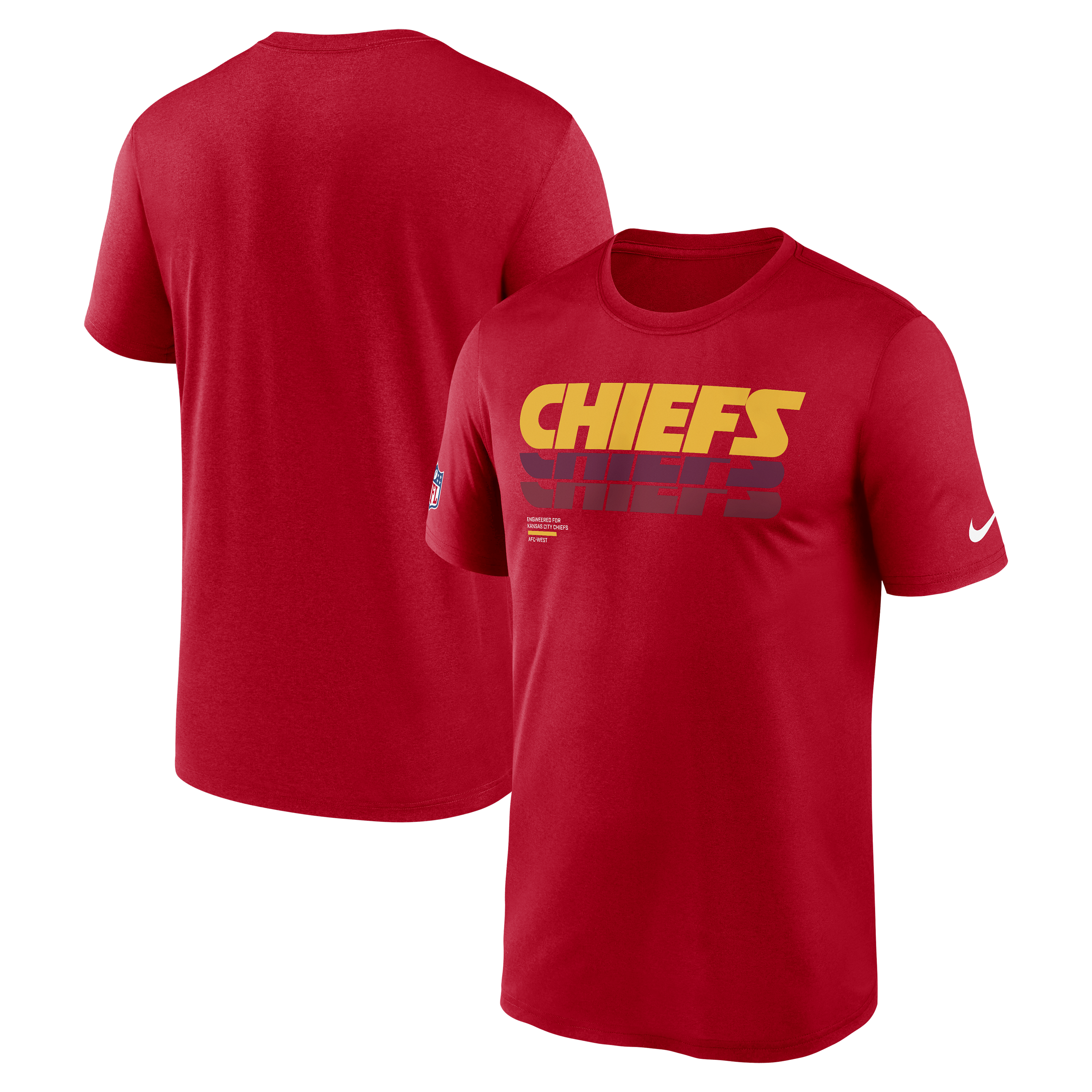 Playera Nike Sideline 25 Legend MC Chiefs